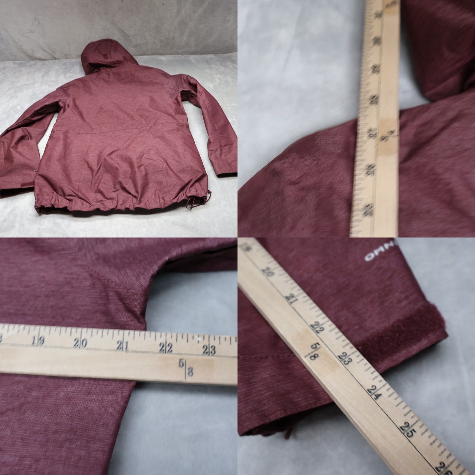 Rains Columbia Womens Large Red Whirlibird IV Waterproof Rain Wind 3in1 Softshell Jacket Size L / US 10 / IT 46 - 9 Thumbnail