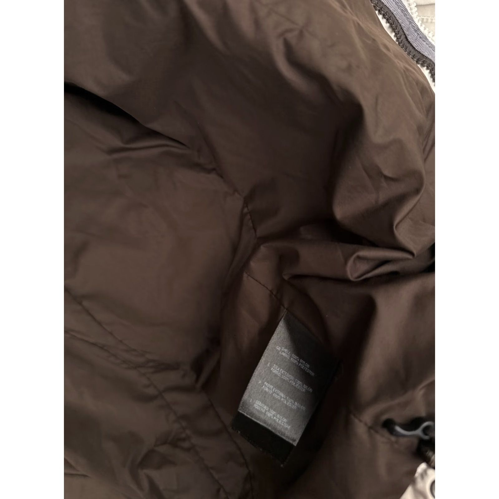 The North Face The North Face Jacket Womens L Beige Full Zip Hyvent Nylon Shell Windbreaker Regular Size Type: Jacket Ladies, Womens Size L / US 10 / IT 46 - 4 Thumbnail