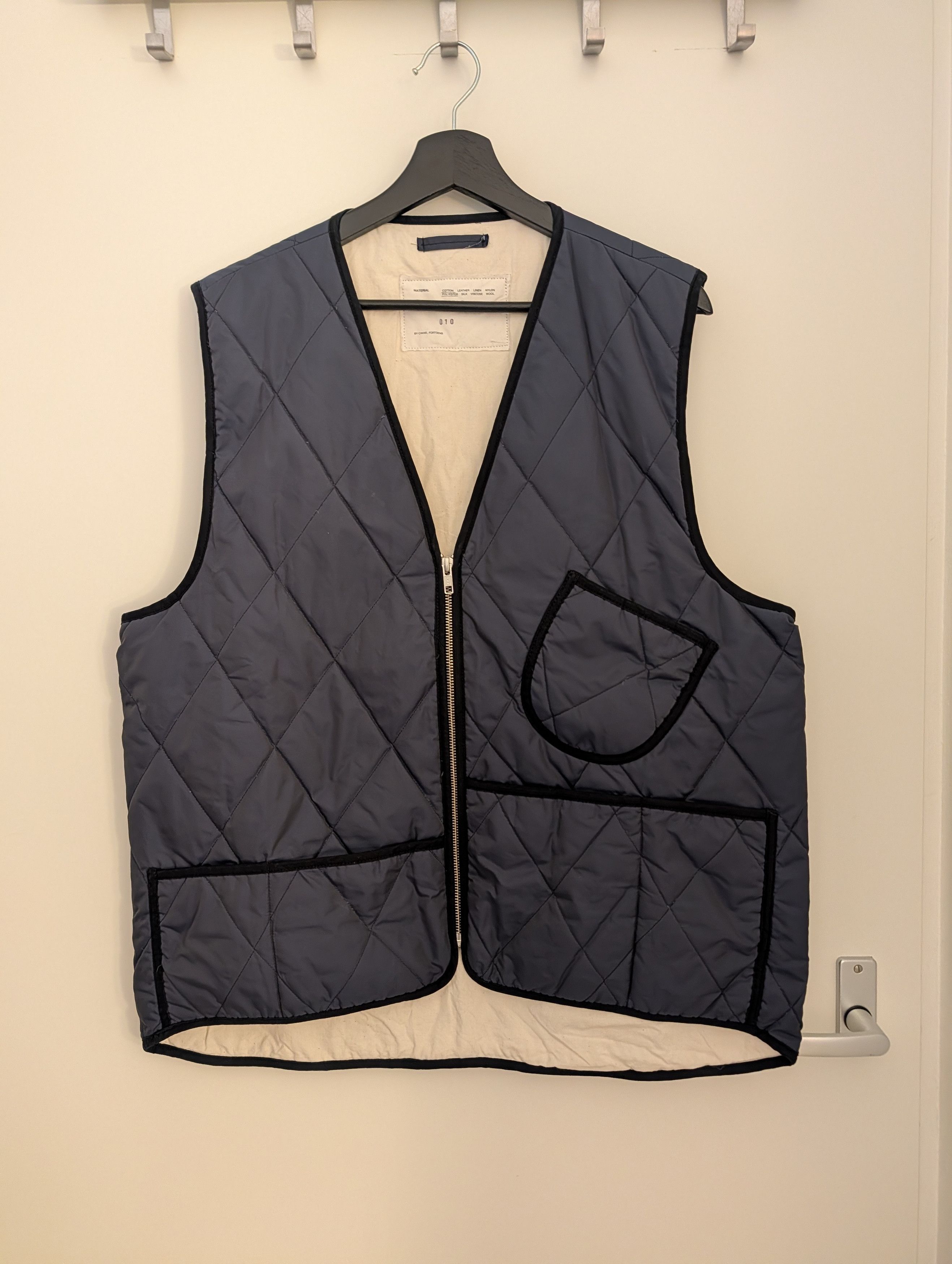 Camiel Fortgens Worker Vest Tech Blue Size US M / EU 48-50 / 2 - 2 Thumbnail