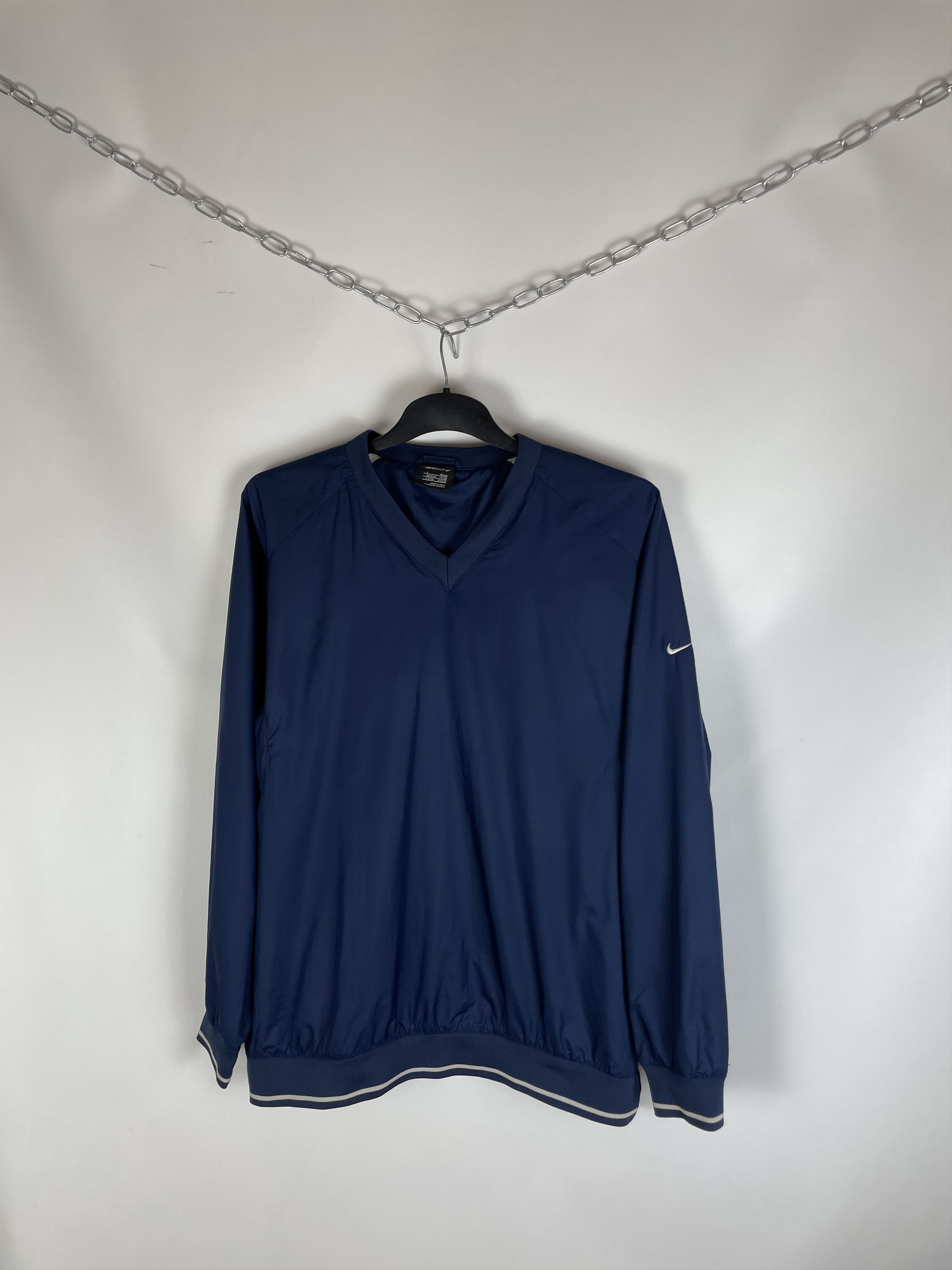Nike Nike Sweatshirt nylon vintage Y2k Size US L / EU 52-54 / 3 - 2 Thumbnail