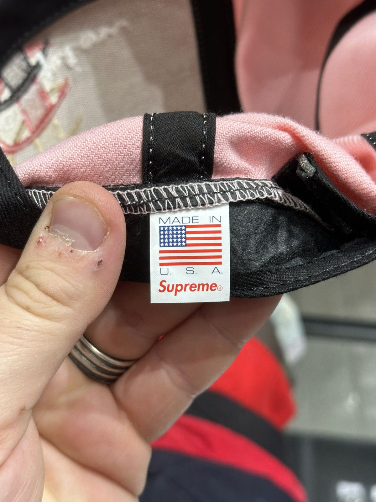 Supreme Supreme Champion Pink 5 Panel Hat 2017 Size ONE SIZE - 3 Thumbnail