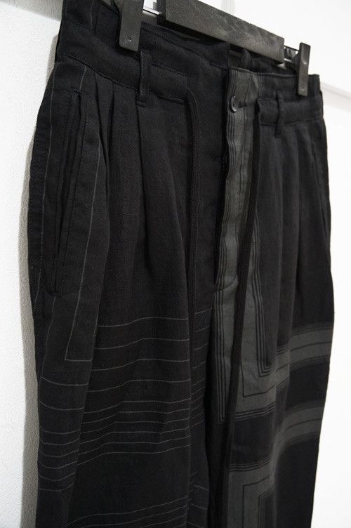 The Viridi-anne BNWT Linen Cuff Pants Square Print - JP 3 US 30-33 Size US 32 / EU 48 - 23 Thumbnail