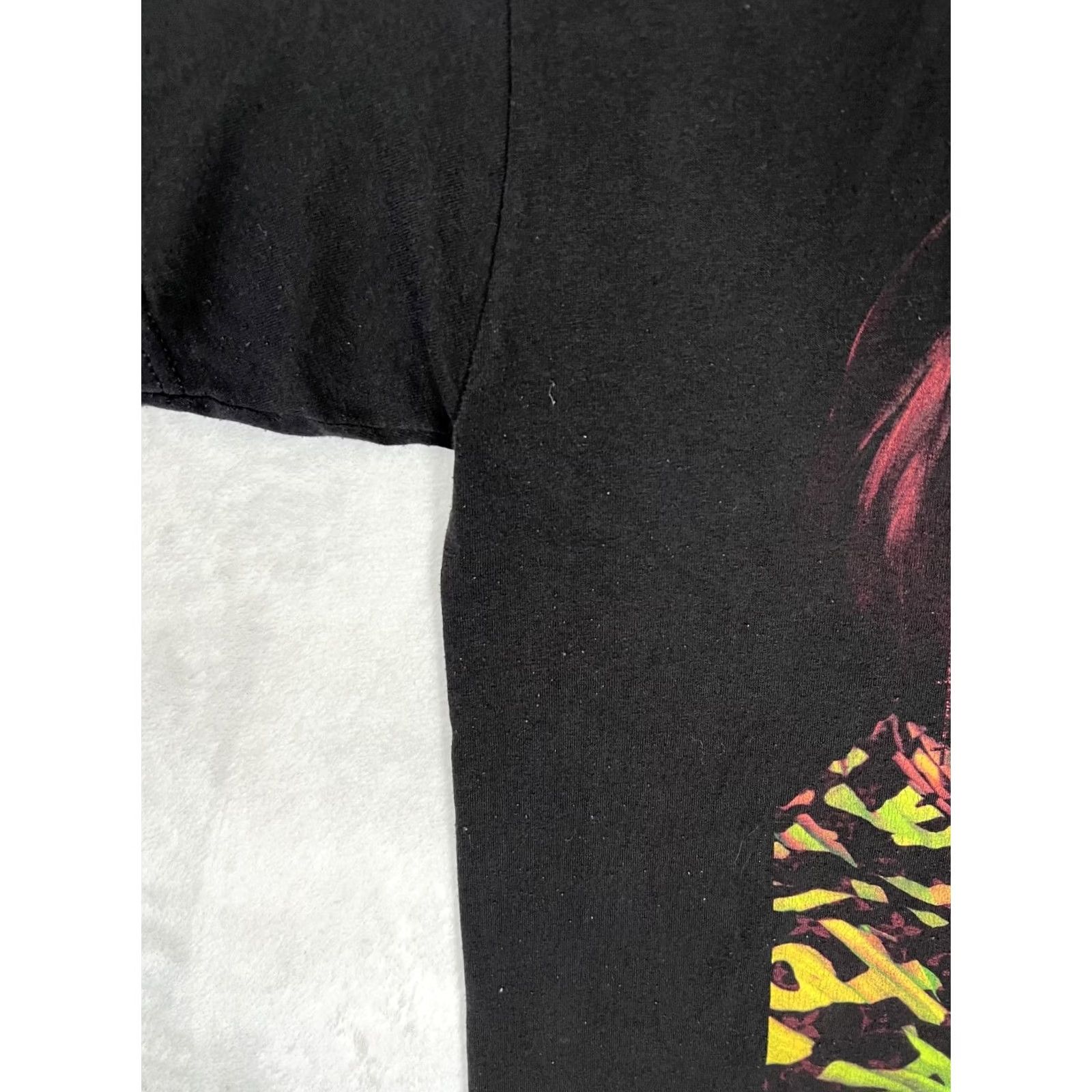 Vintage Billie Eilish Stay Home Tour T-Shirt M Regular Men Short Sleeve Crew Neck Black Cotton Double-Sided Graphic Print Concert Merch 2020s Size US M / EU 48-50 / 2 - 3 Thumbnail