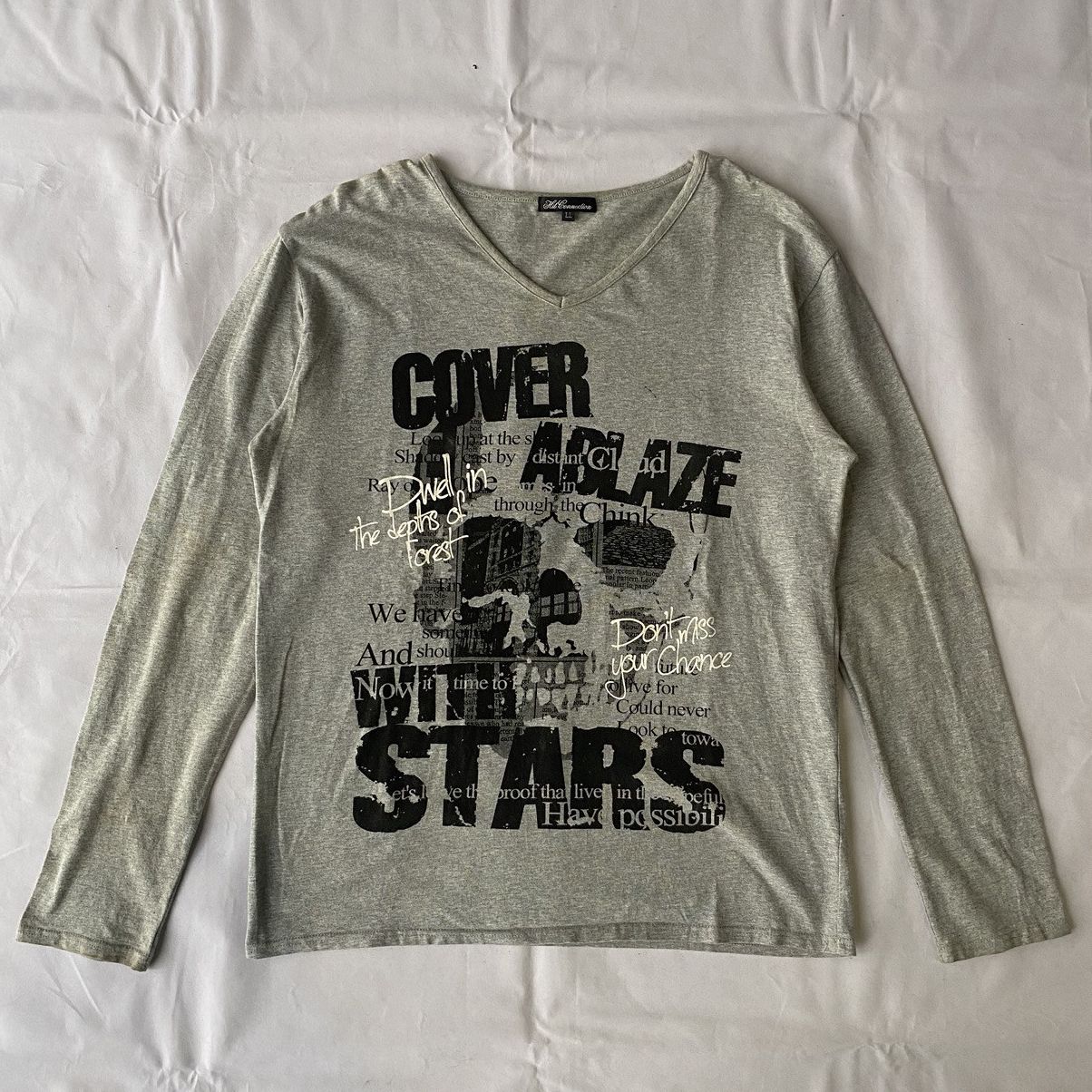 If Six Was Nine × Japanese Brand × Le Grande Bleu (L.G.B.) Cover Ablaze Poem Skull Graphic Japanese Style Size US L / EU 52-54 / 3 - 2 Thumbnail