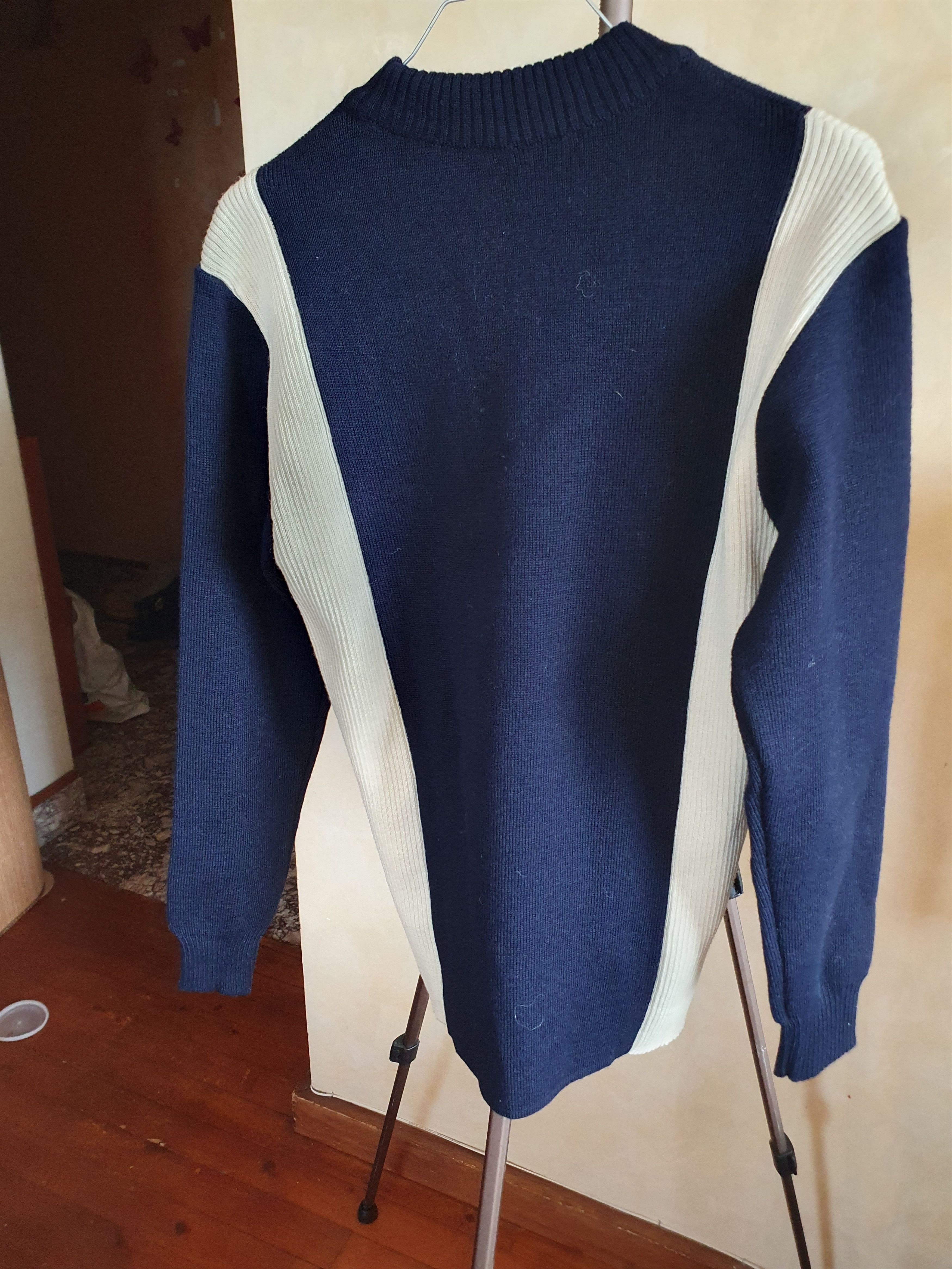 Armor-Lux Armor Lux Vertical Stripes Sweater Navy Rare sz M Size US M / EU 48-50 / 2 - 3 Thumbnail