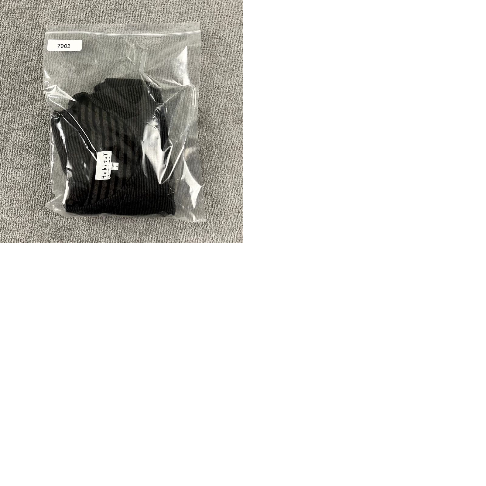 Habitat HABITAT Clothes To Live Shirt Womens Large Brown Black Striped Tunic Top Stretch Size L / US 10 / IT 46 - 9 Thumbnail