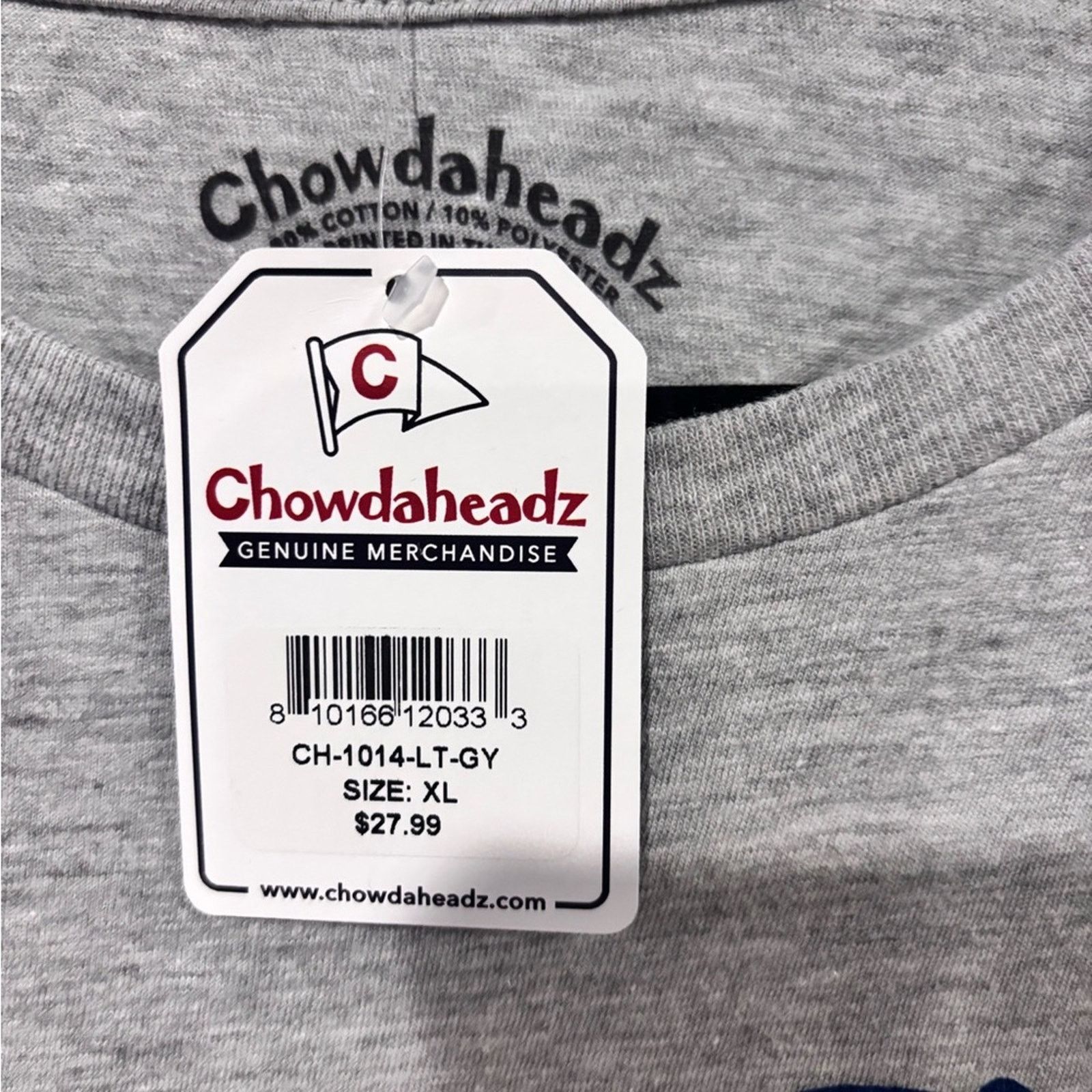 Other Chowdaheadz MASS Gray T-Shirt XL Size XL / US 12-14 / IT 48-50 - 2 Thumbnail