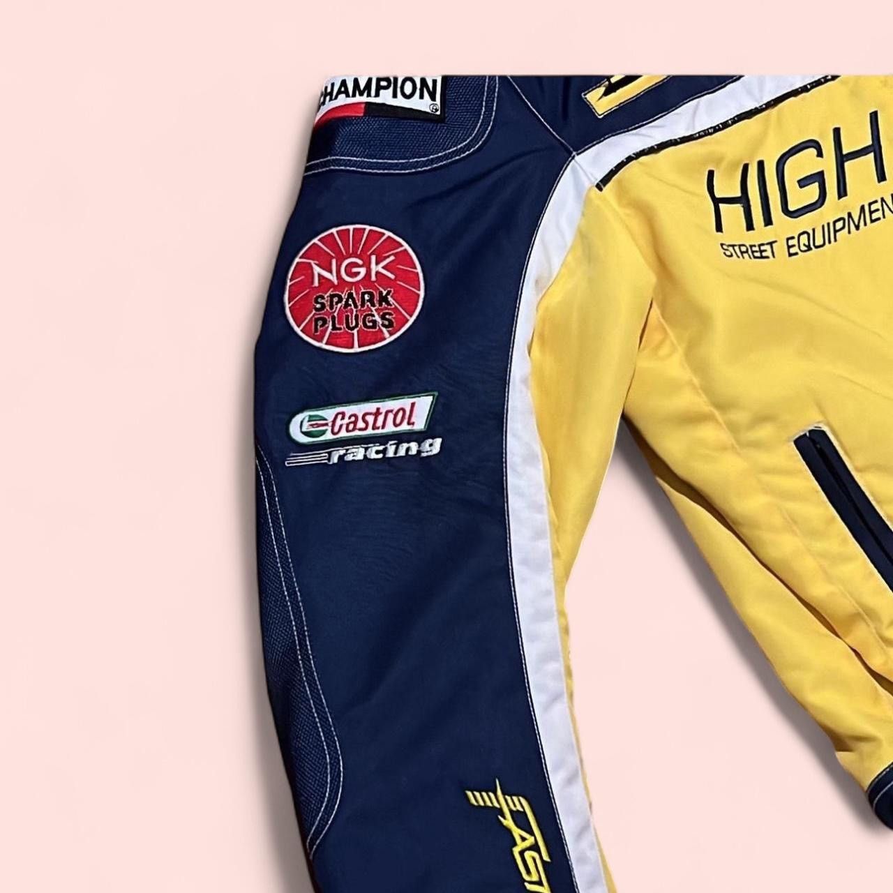 Vintage Y2K highspeed racing jacket Size US XL / EU 56 / 4 - 4 Thumbnail