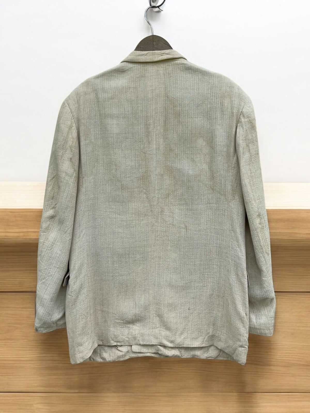 Issey Miyake × Tete Homme × Vintage 🔥Vintage Tete Homme by Katoh Kazutaka Double Breasted Blazer Size US S / EU 44-46 / 1 - 2 Thumbnail