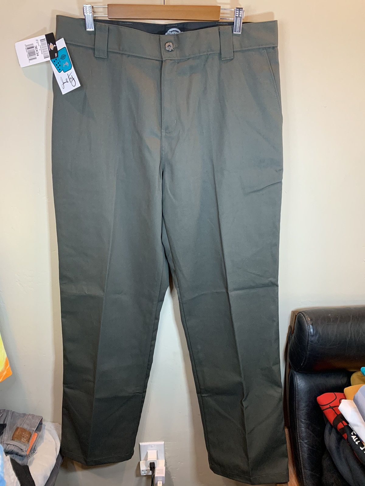 Designer × Dickies RARE New Jamie Foy x Dickies Skateboarding Loose Baggy Pants Size US 36 / EU 52 - 1 Thumbnail
