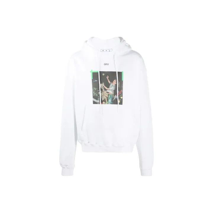 Off-White OFF-WHITE Pascal Graphic Hoodie for Men 0079 Size US L / EU 52-54 / 3 - 1 Thumbnail