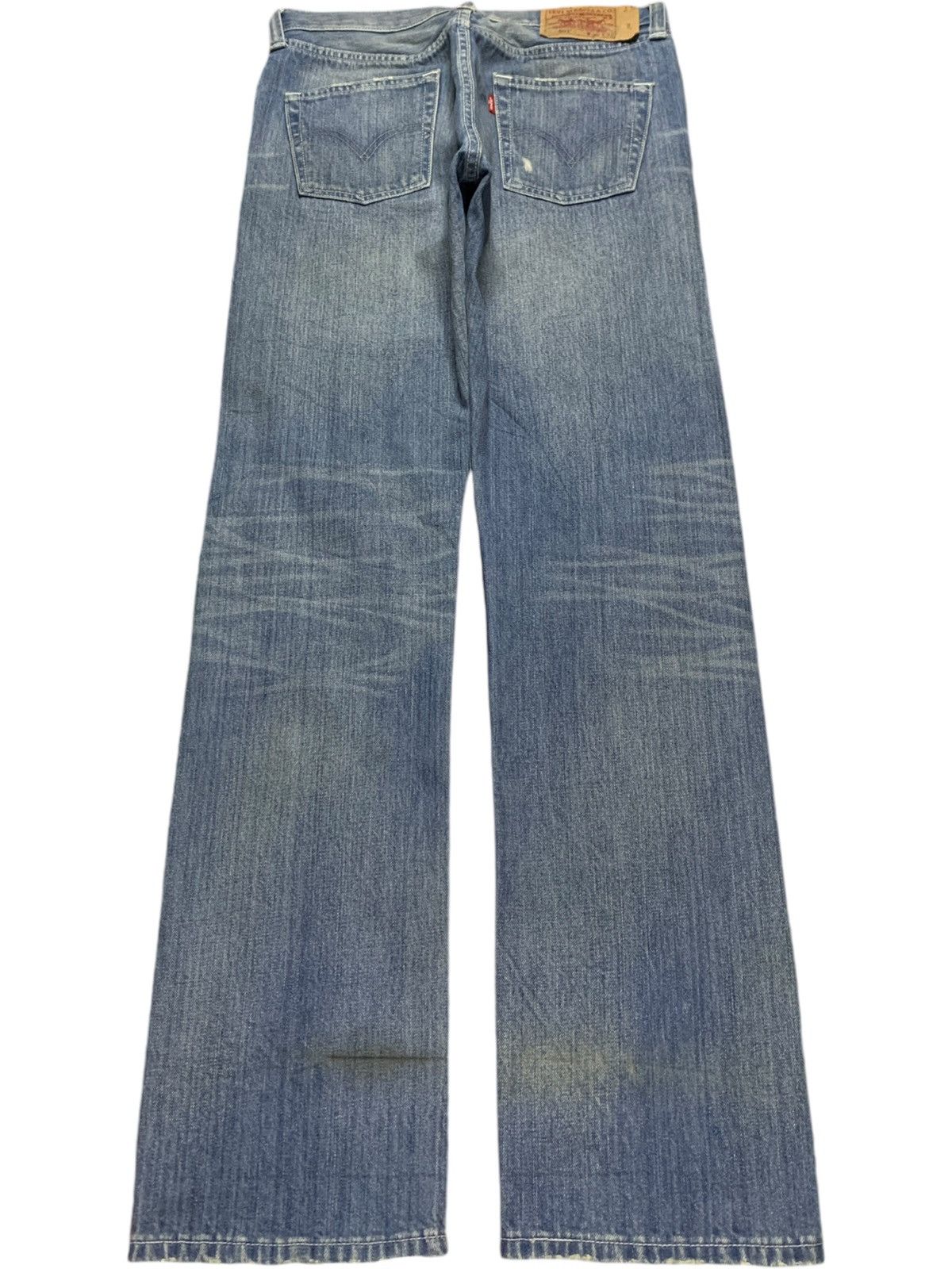 Levi's Vintage 90s Levis 501 Distressed Patched Loose Jeans Size US 31 - 2 Thumbnail