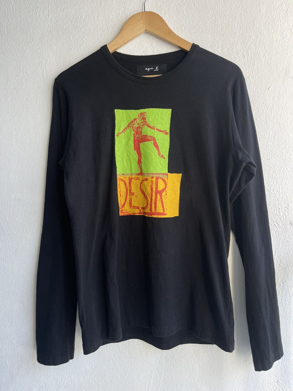 Vintage × agnes b. Agnes B T-shirt d’artiste Longsleeve soft cotton artwork tee Size US M / EU 48-50 / 2 - 1 Thumbnail