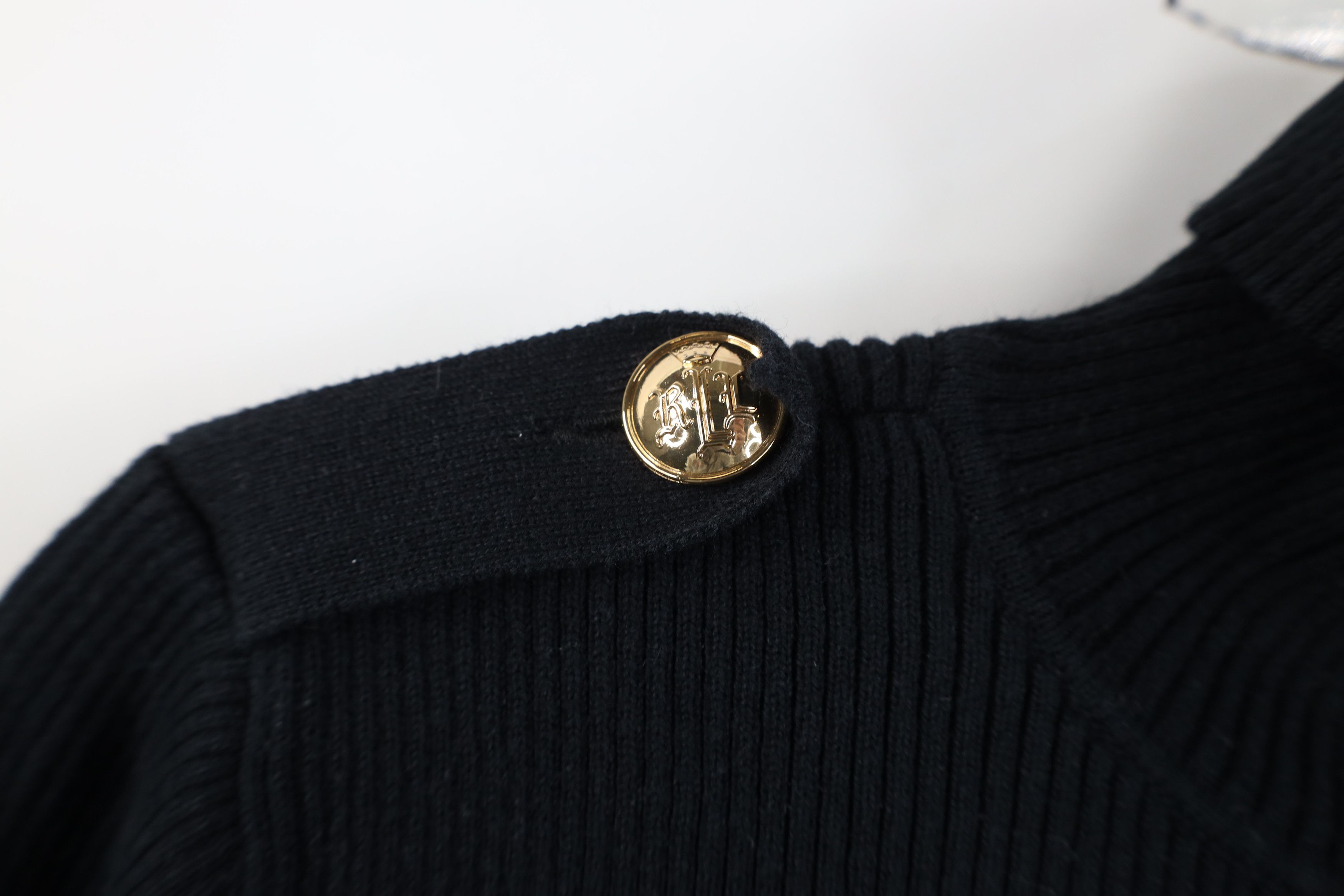 Polo Ralph Lauren Vintage 90s Ralph Lauren Knit Military Turtleneck Sweater Size M / US 6-8 / IT 42-44 - 5 Thumbnail