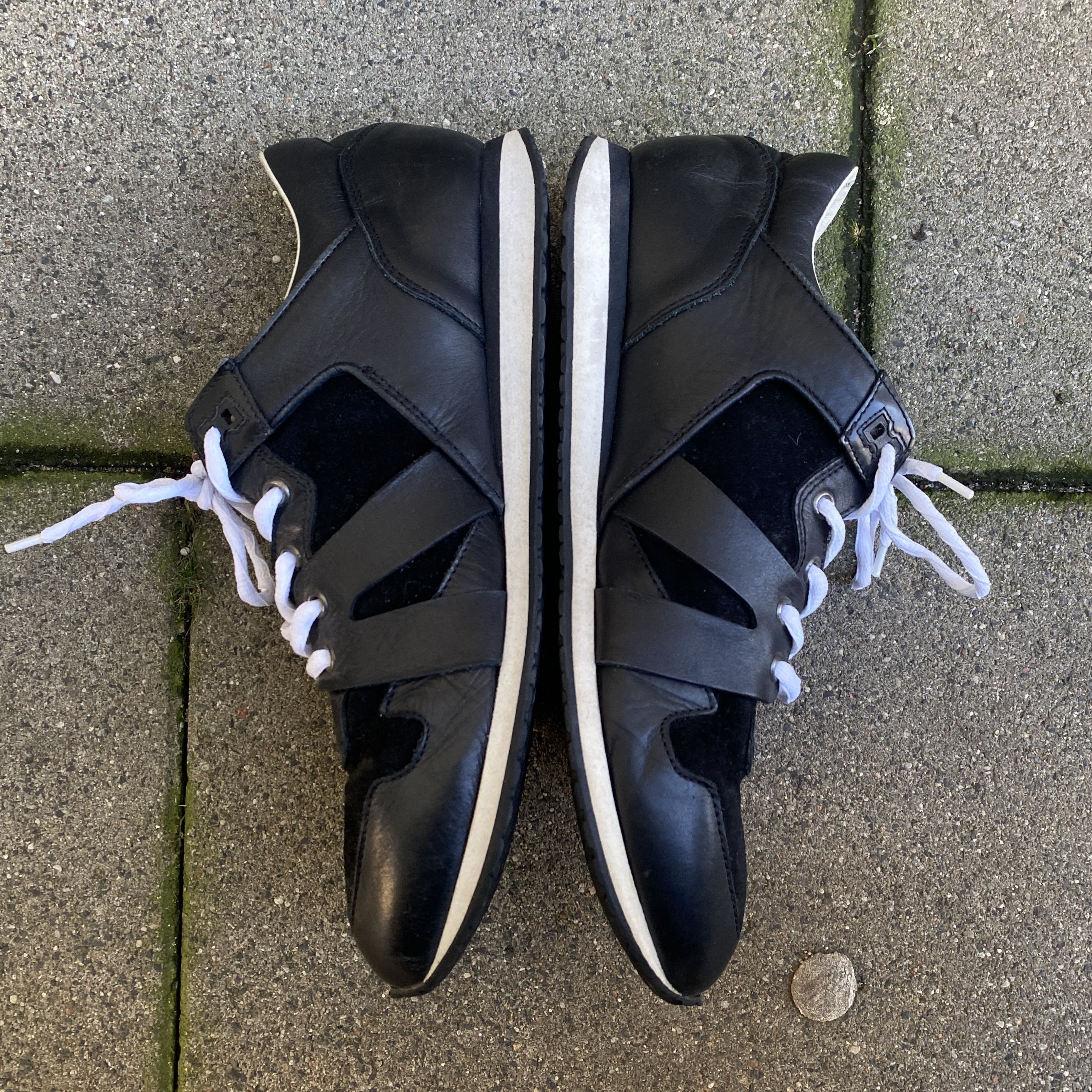 Alexander McQueen × Vintage Alexander McQueen leather sneakers - us 8 Size US 8 / EU 41 - 11 Thumbnail