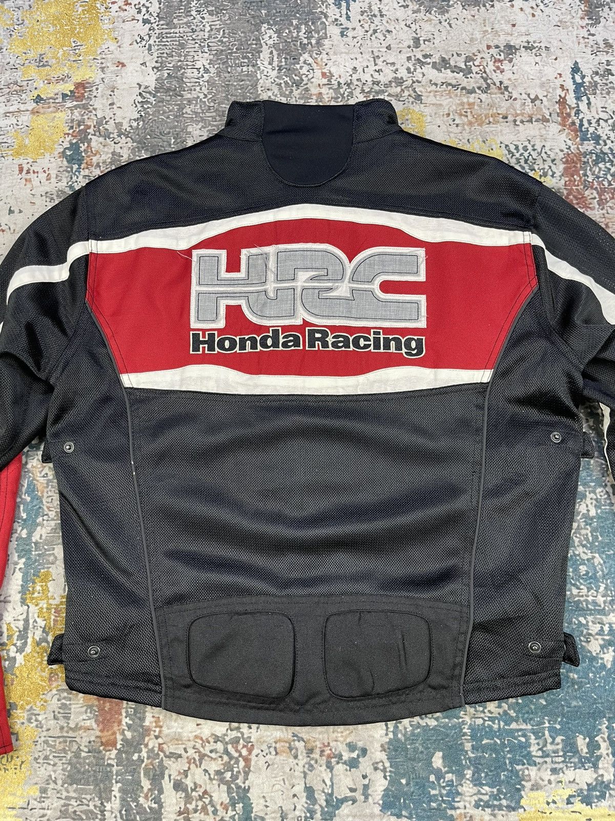 Honda HRC Honda Racing Motorcycle Biker Jackets Size US M / EU 48-50 / 2 - 2 Thumbnail