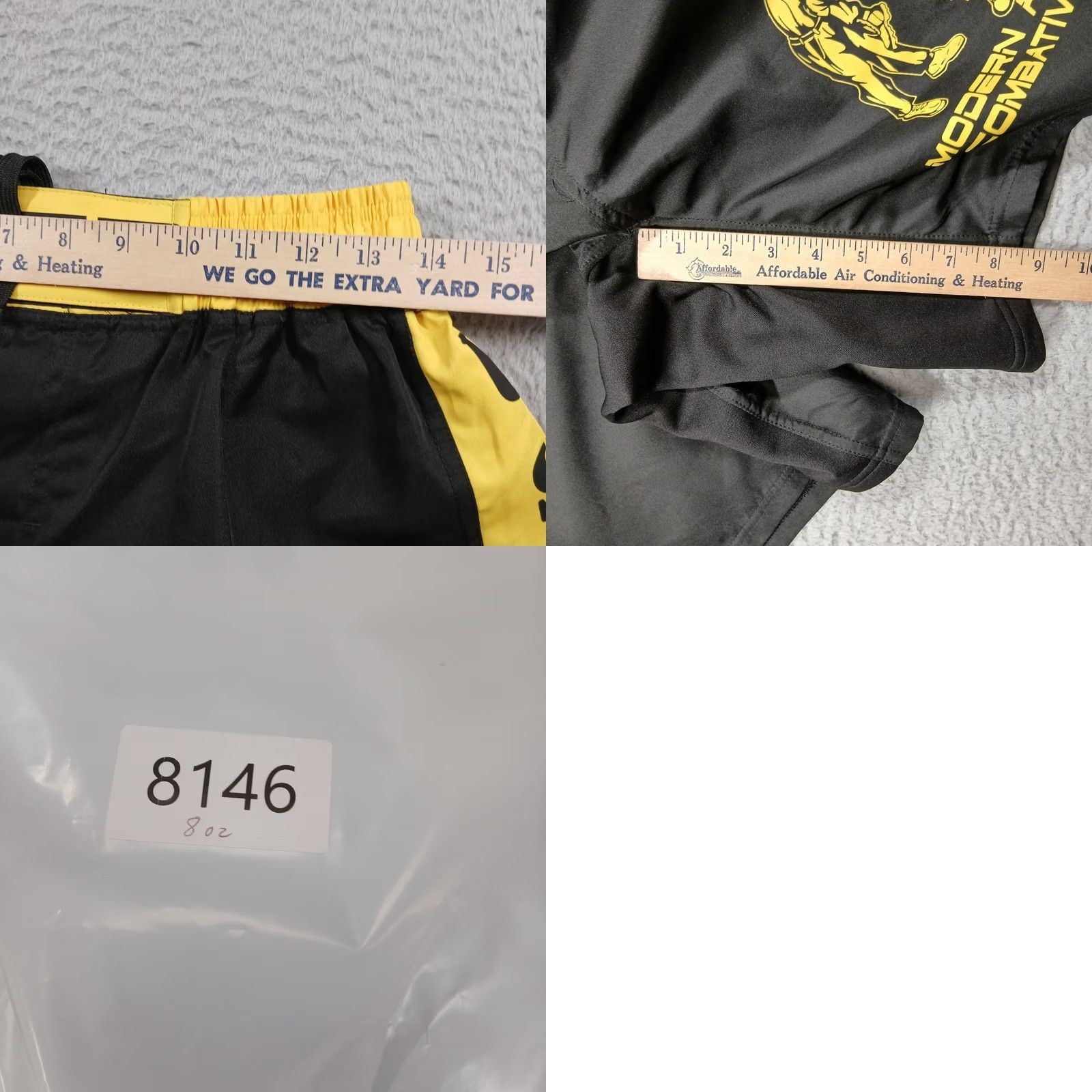 VINTAGE? No — Full Gorilla Apparel MACP Fight Shorts Men XL Black