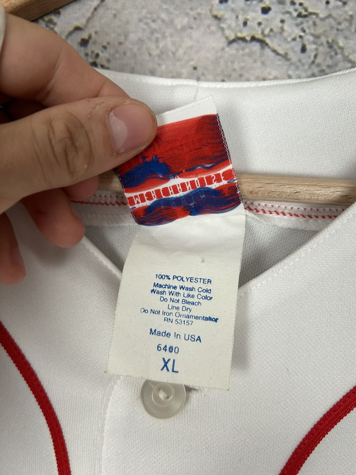 MLB Vintage Boston Red Sox MLB Jersey Shirt 90s Made in USA Size US XL / EU 56 / 4 - 8 Thumbnail