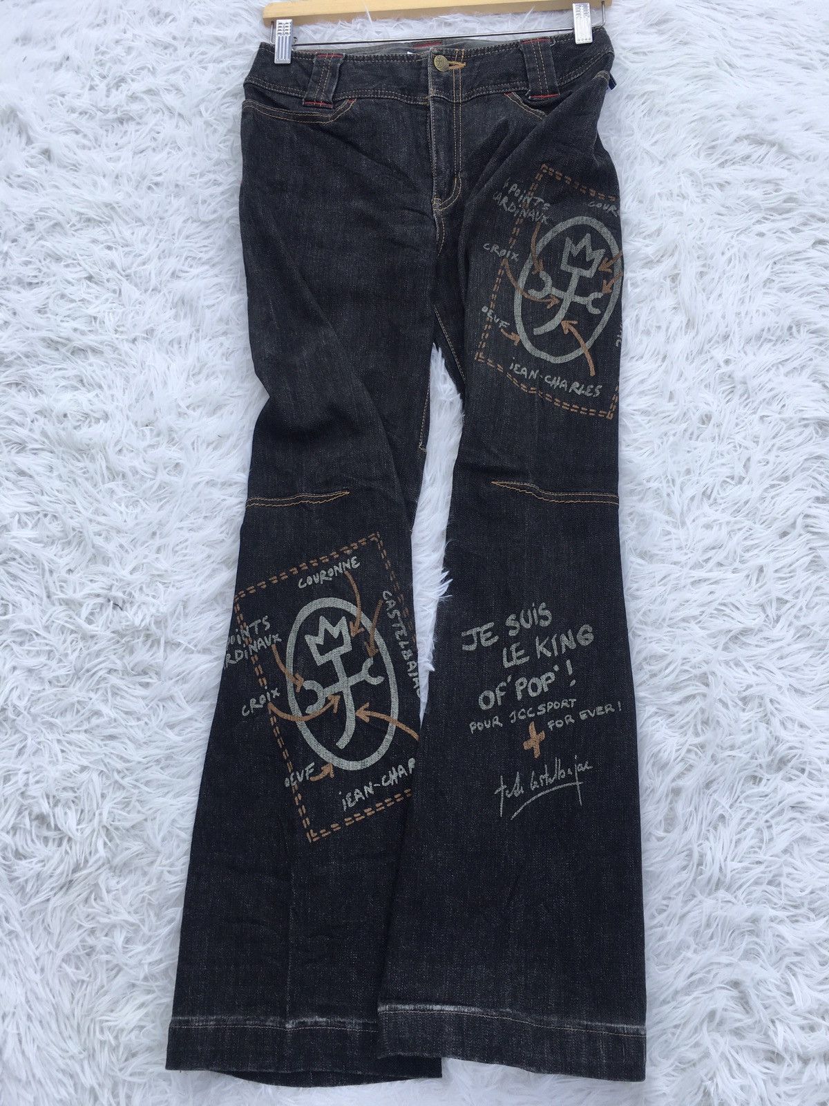Jean Charles De Castelbajac Rare Vintage Jean Charles de Castelbajac Jean/Denim Size US 26 / EU 42 - 8 Thumbnail