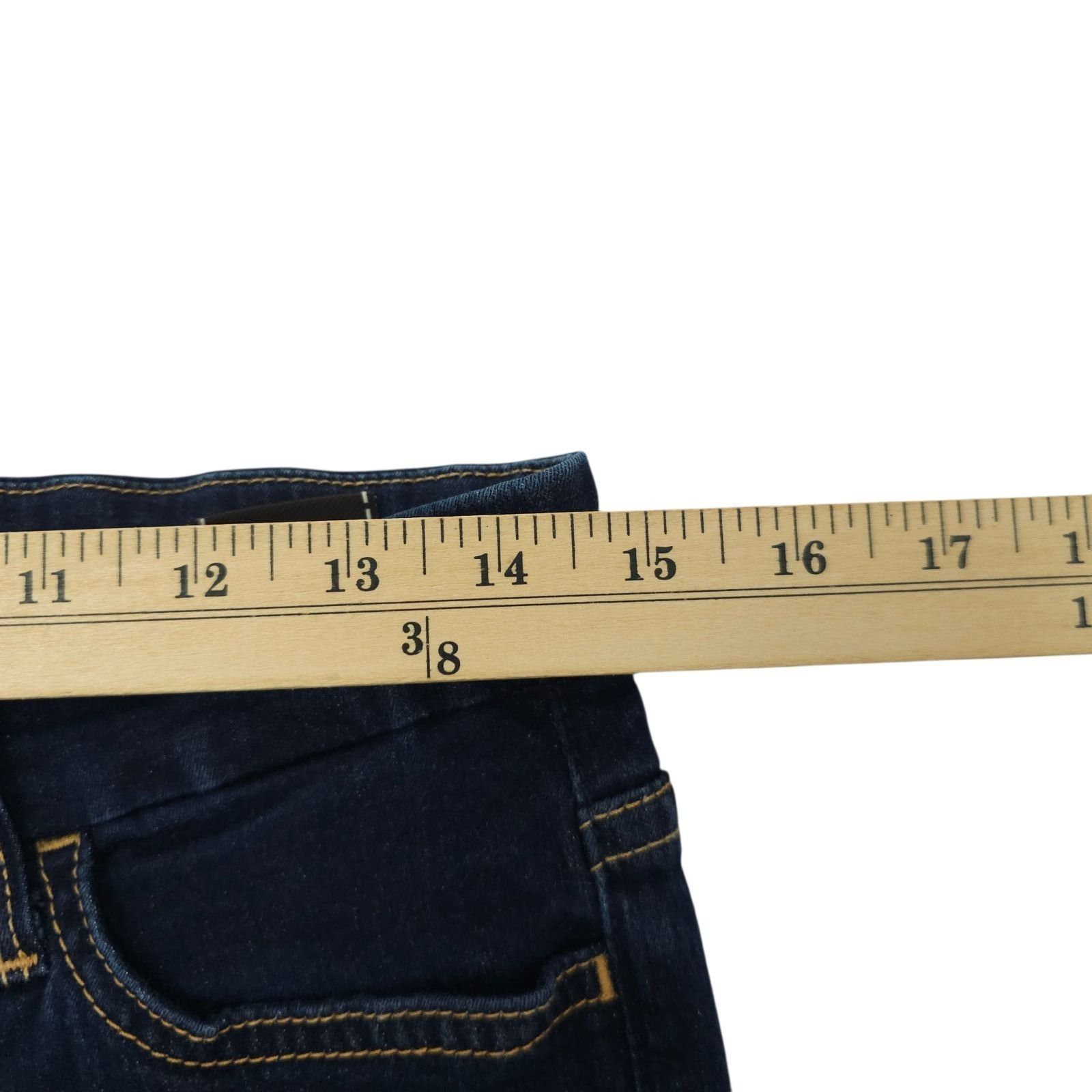 7 For All Mankind 7 For All Mankind Skinny Jeans 31 Dark Wash Blue Denim Size 29" - 14 Thumbnail