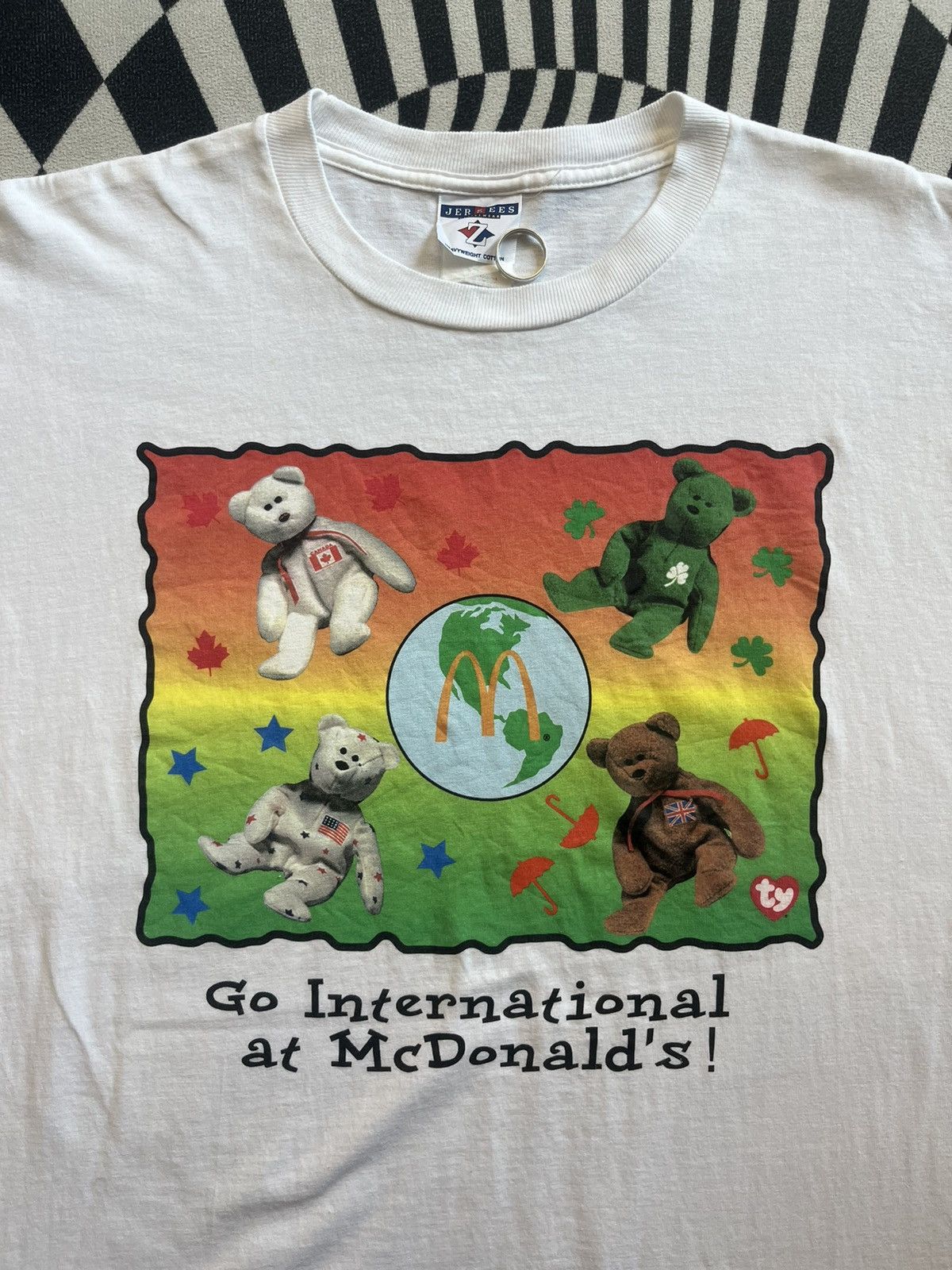 Arts & Science Vintage Mc Donald’s Bear’s Go International 90’s Tshirt Size US XL / EU 56 / 4 - 5 Thumbnail