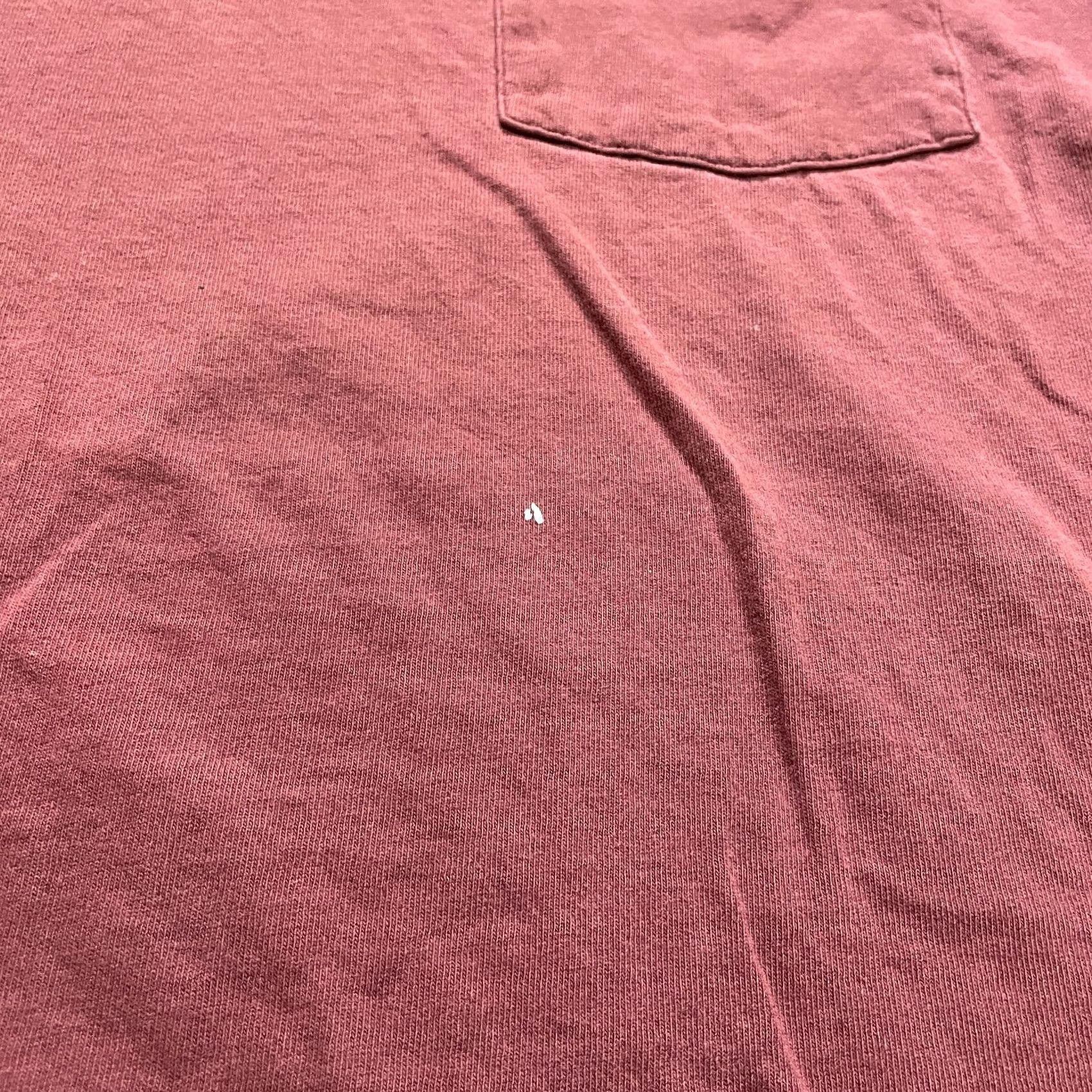 Carhartt VINTAGE Carhartt Shirt Mens XL Original Fit Red Crew Neck Logo Pocket Tee Cotton K87 Size US XL / EU 56 / 4 - 3 Thumbnail