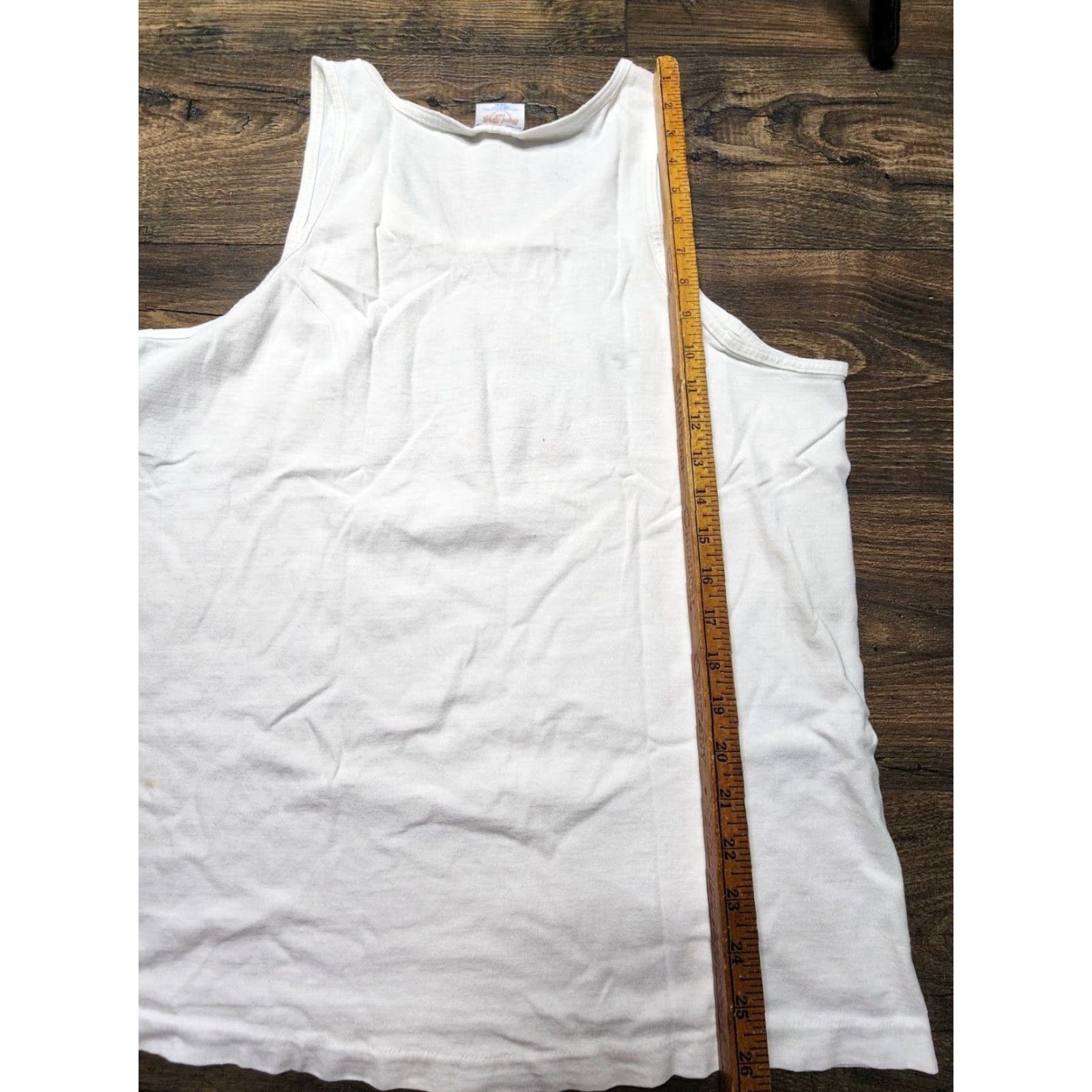 Hard Rock Cafe VINTAGE Hard Rock Cafe Shirt Mens L Tank Top 90s White Cotton Logo San Diego CA Size US L / EU 52-54 / 3 - 2 Thumbnail