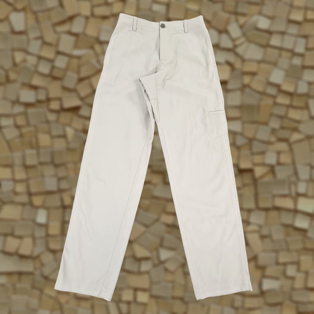 Cos COS Mens Trousers Grey W30 L32 Carpenter Cargo Pants Elastic Waist Chino Cotton Size US 30 / EU 46 - 1 Thumbnail
