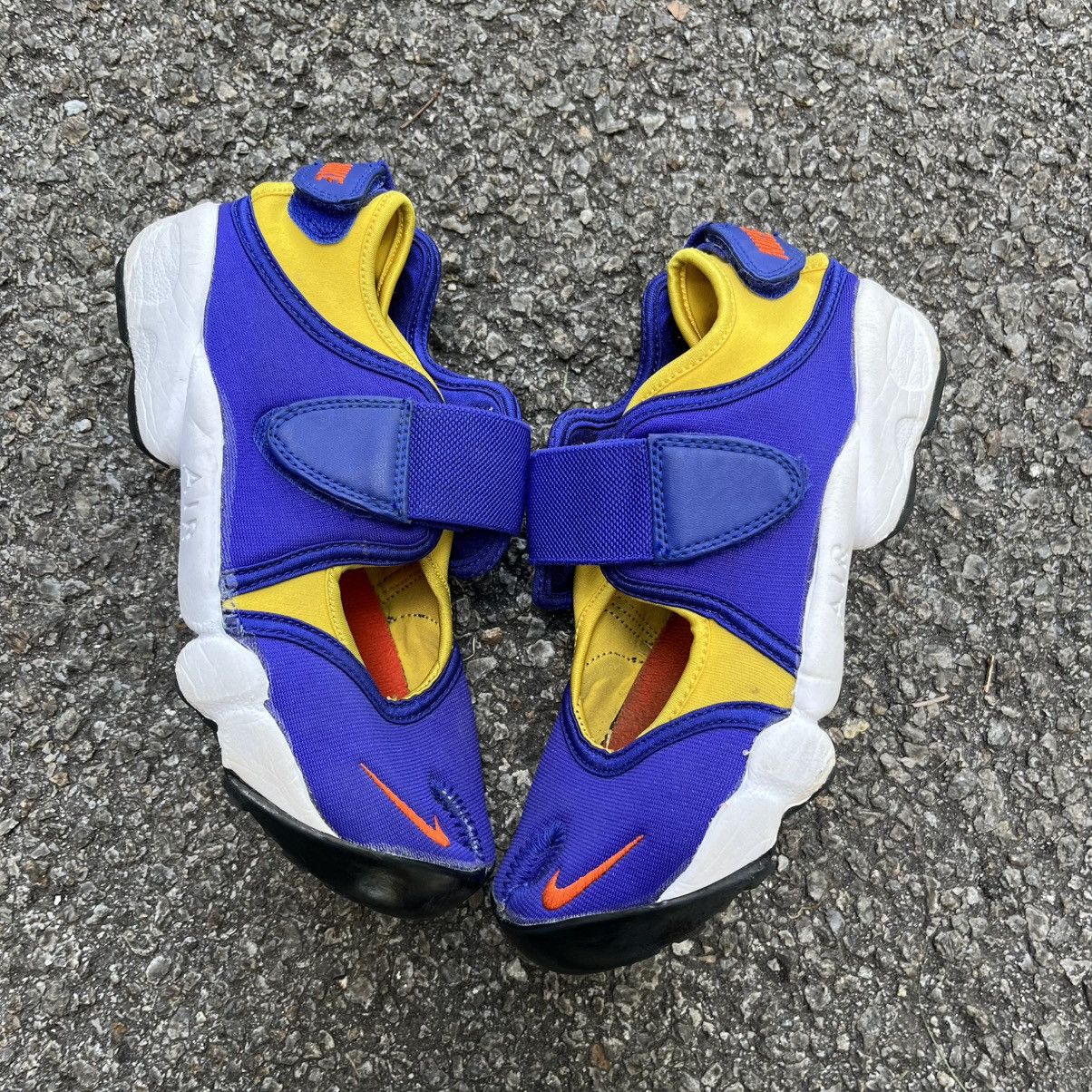 Nike Vintage Nike Air Rift Concord Goldenrod 2015 Ninja Sneakers Size US 4 / IT 34 - 4 Thumbnail