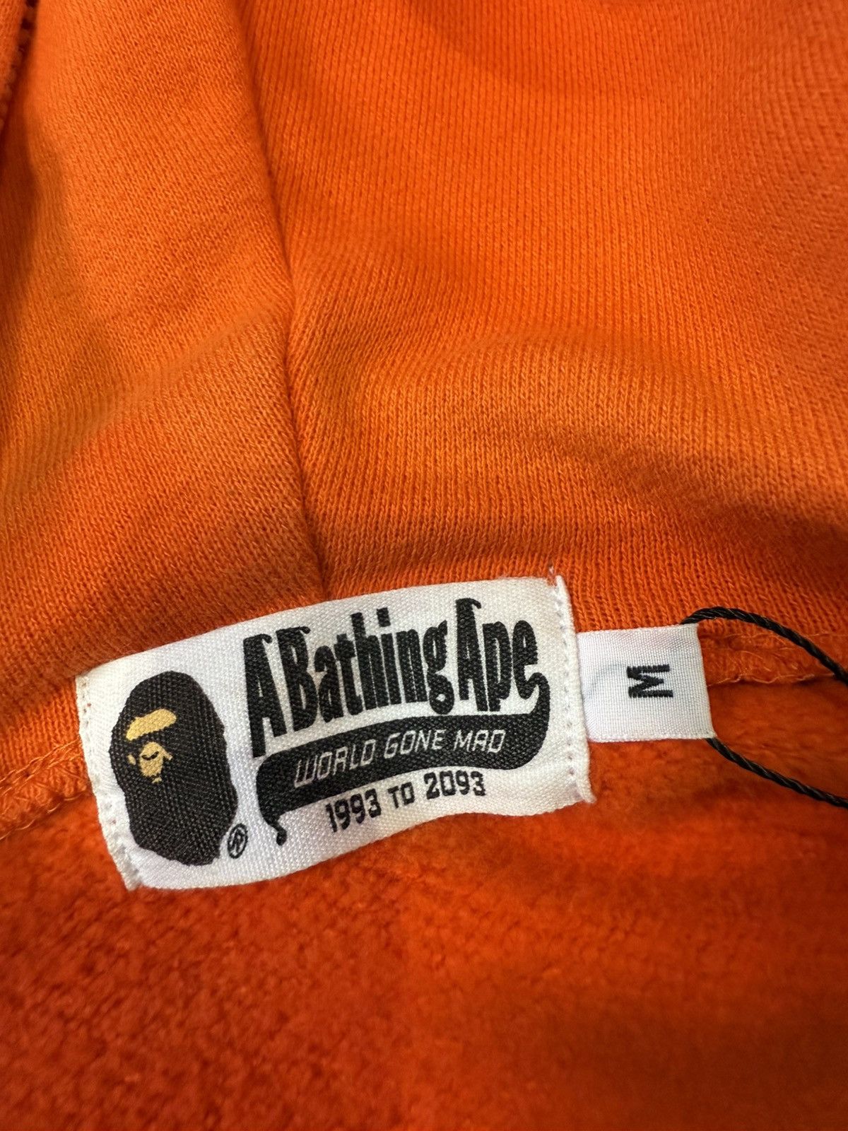 Vintage 90’s BATHING APE BAPE NEON WGM RARE SHARKY2K FULL ZIP HOODIE Size US M / EU 48-50 / 2 - 12 Thumbnail
