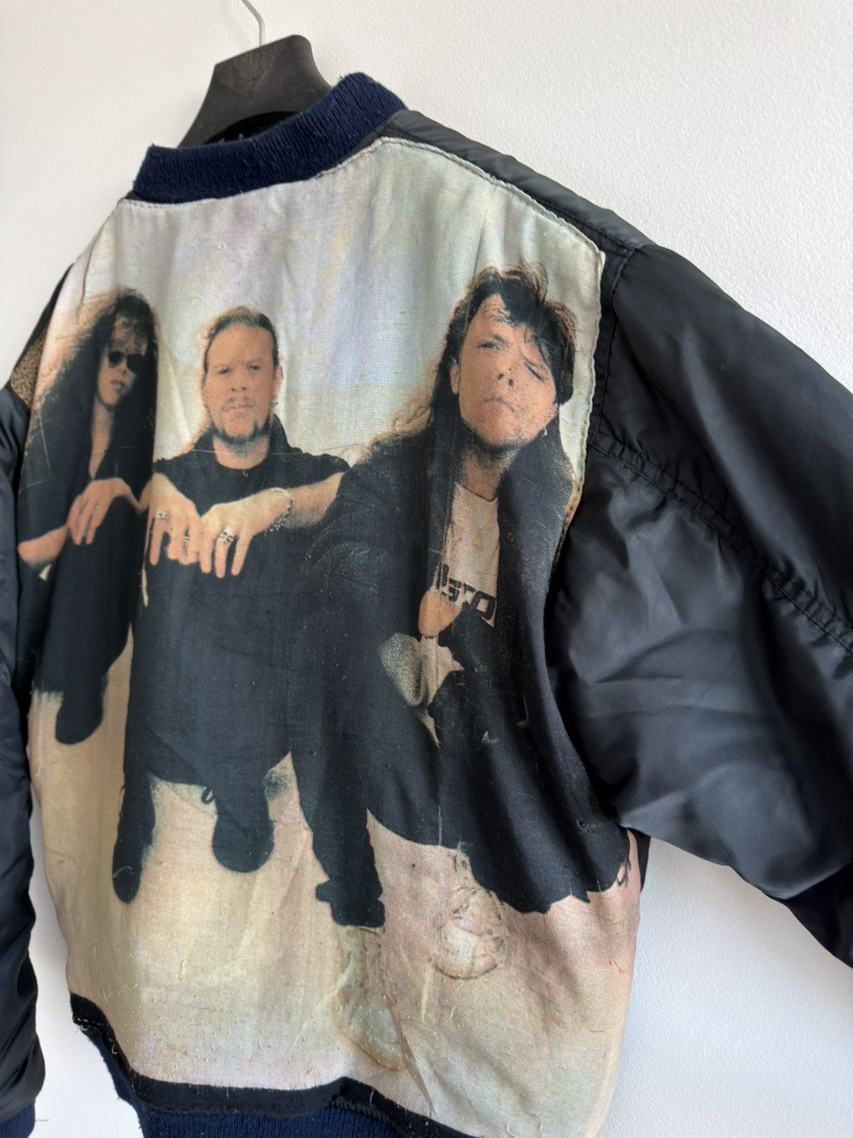 Metallica *RARE* 1989 METALLICA ONE BOMBER BACK PATCH METAL BAND Size US XL / EU 56 / 4 - 6 Thumbnail