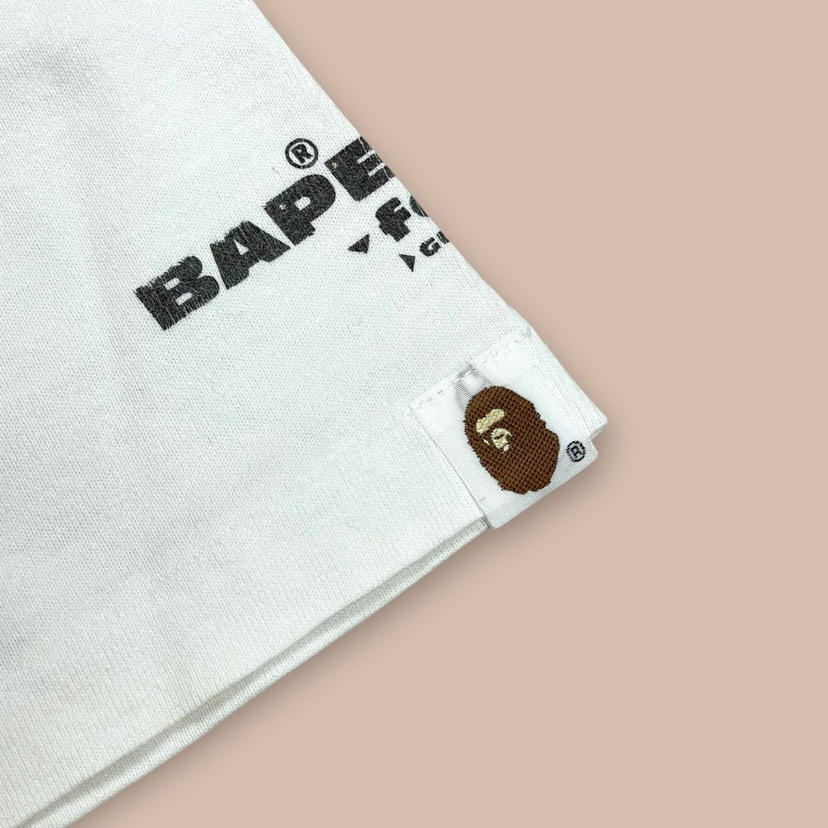 Bape OG90s-2000s Bape BA Tee Size US L / EU 52-54 / 3 - 5 Thumbnail