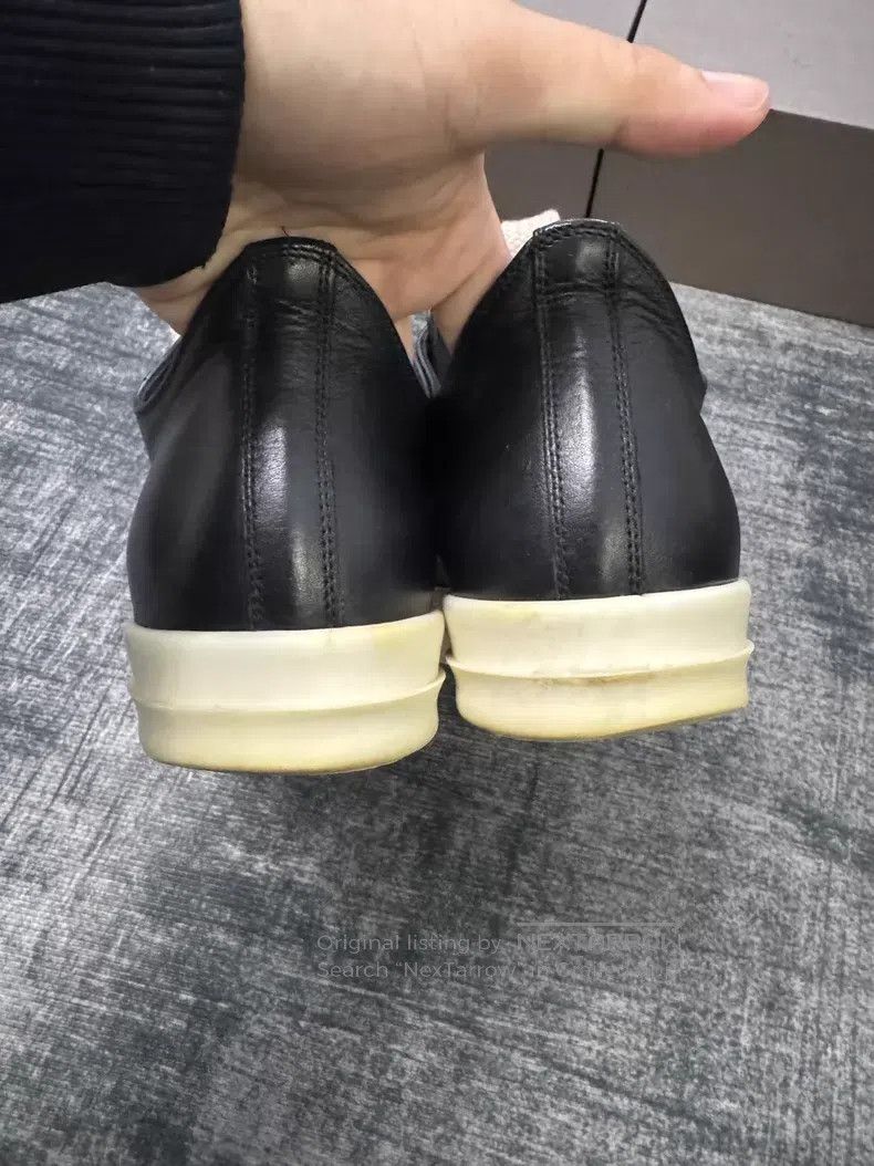 Rick Owens RICK OWENS Low-Top Converse Size US 7 / EU 40 - 4 Thumbnail