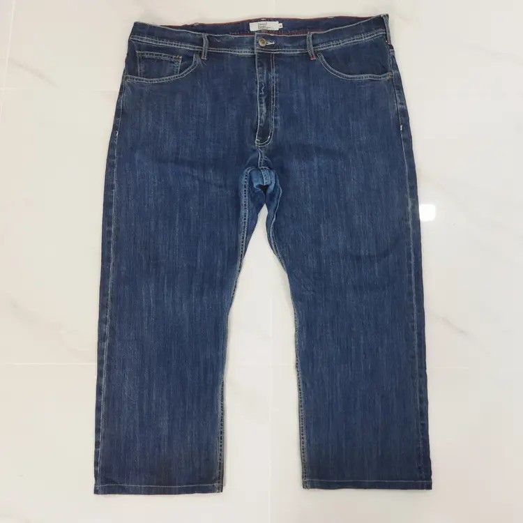 Vintage DANIEL DODD BLUE DENIM JEANS PANTS Size US 44 / EU 60 - 1 Thumbnail
