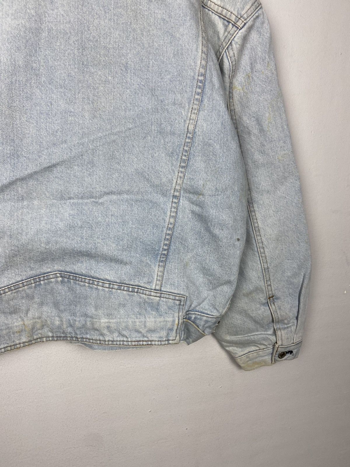 Levi's Vintage Clothing VINTAGE 80s LEVIS ALASKA WASHSTONE KING OF RIVER DENIM Size US L / EU 52-54 / 3 - 18 Thumbnail