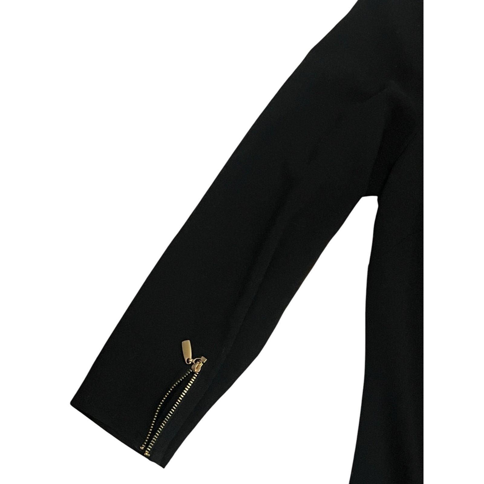 Laundry by Shelli Segal Laundry by Shelli Segal Black Midi Dress with Zipper Size 10 Size L / US 10 / IT 46 - 5 Thumbnail