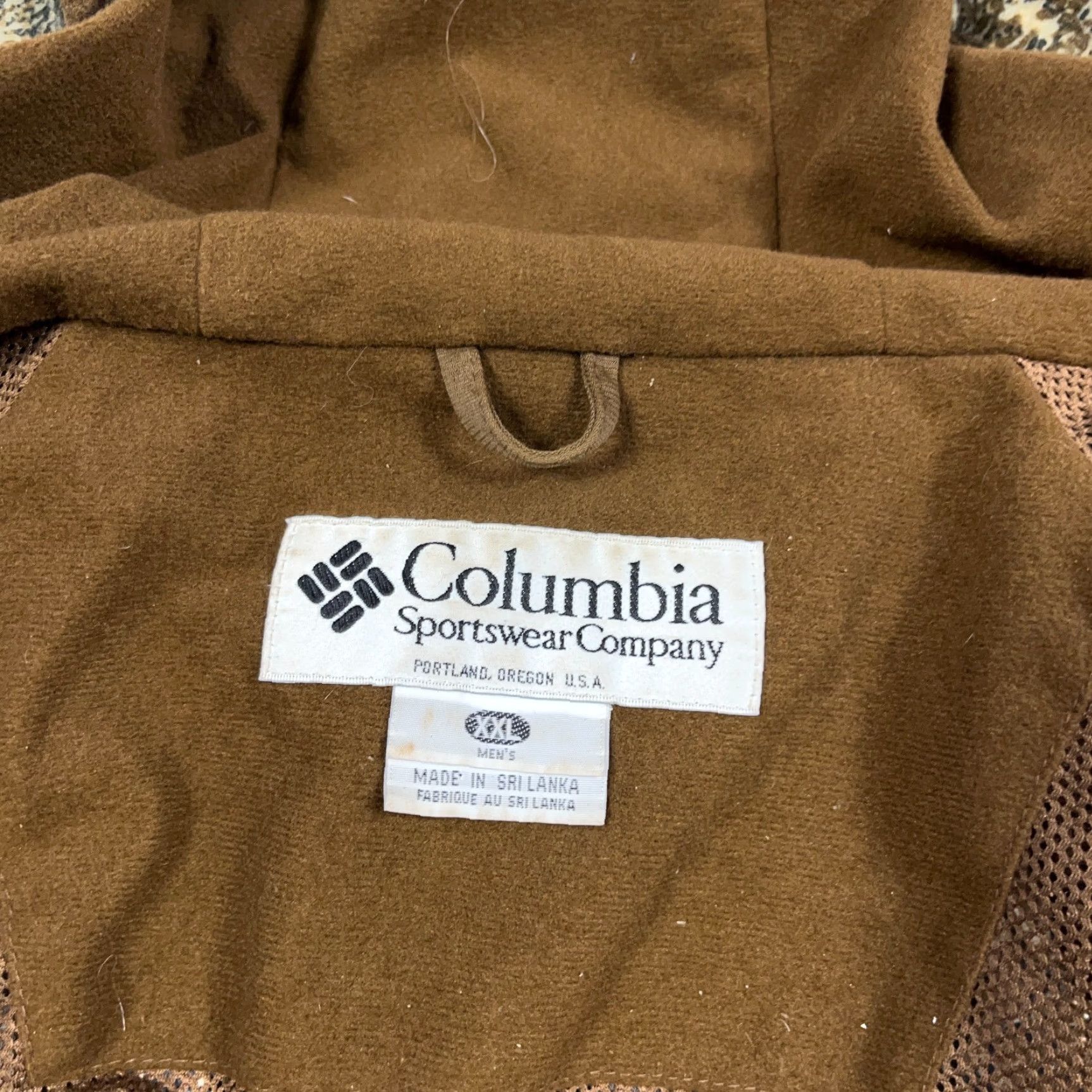Vintage VINTAGE Columbia Camouflage Jacket Men 2XL Hooded Packable Outdoor Hunting Brown Camo Jacket Mens Size 2XL Size US XXL / EU 58 / 5 - 3 Thumbnail