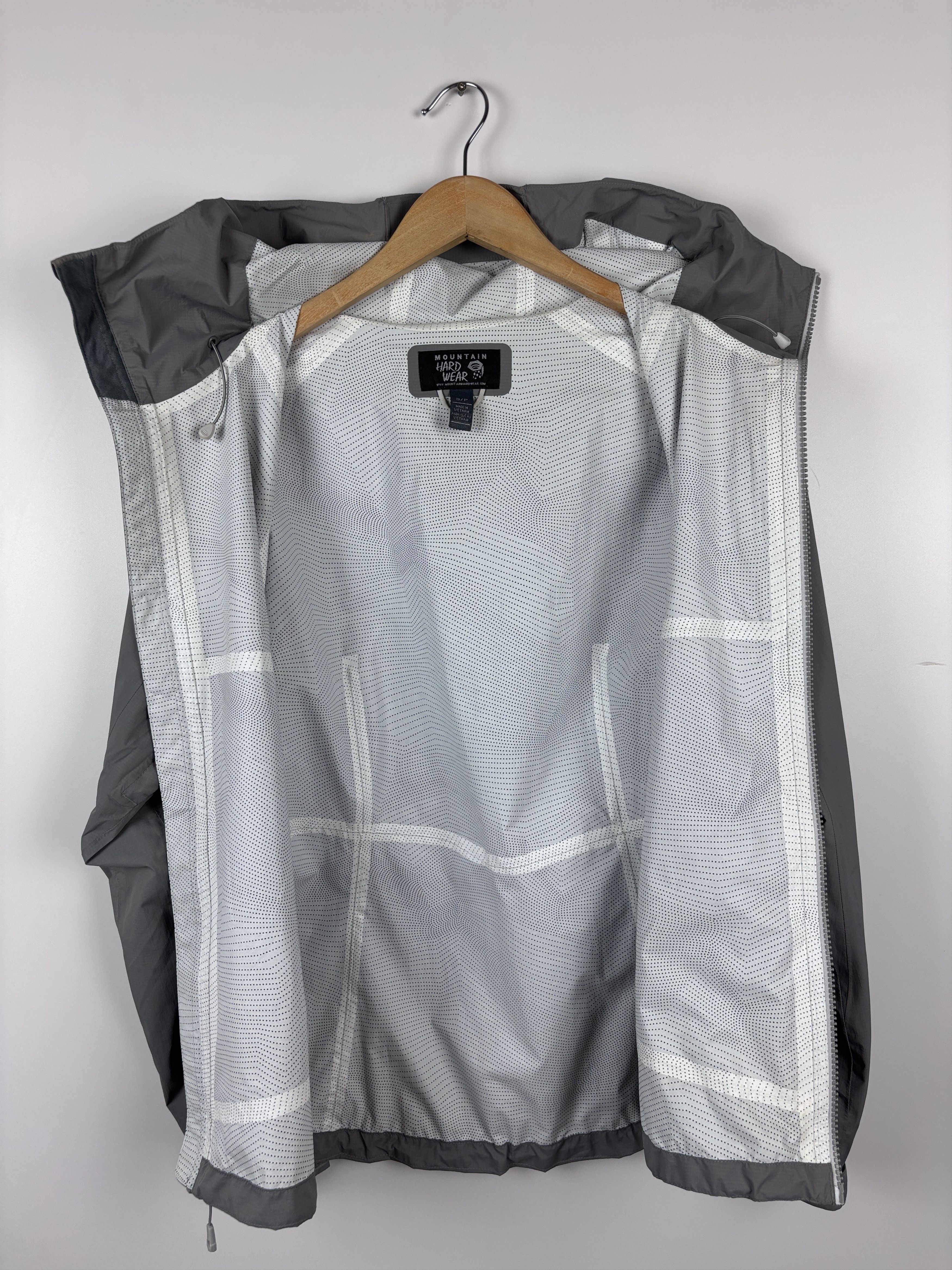 Mountain Hardwear Mountain Hardwear VaporDry Rain Jacket Waterproof Gray S Size S / US 4 / IT 40 - 11 Thumbnail