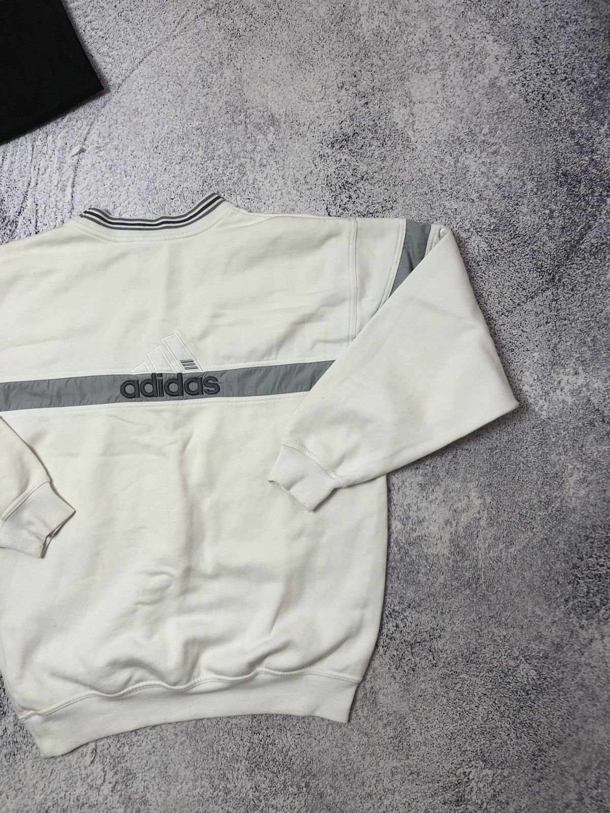 Adidas × Vintage Vintage men’s sweater Adidas multi logo y2k Size US M / EU 48-50 / 2 - 2 Thumbnail