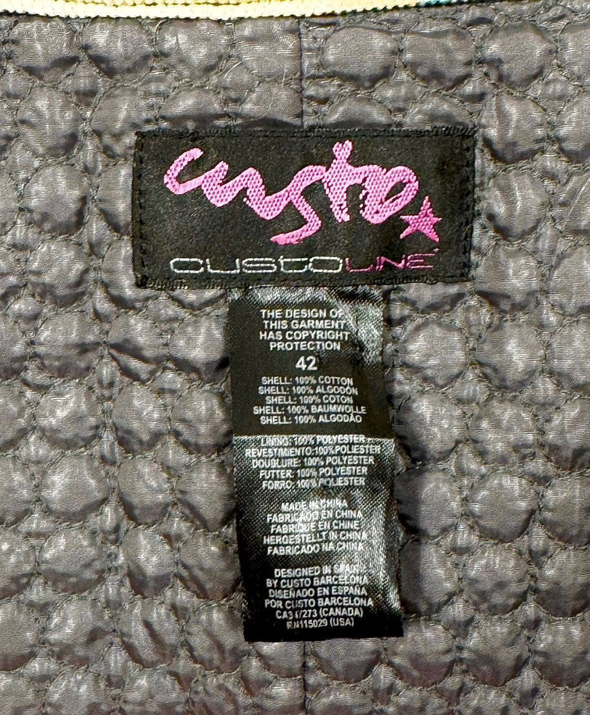 Custo Barcelona Custo Barcelona Corduroy Printed Trench-Coat Warm size 42 Size M / US 6-8 / IT 42-44 - 13 Thumbnail
