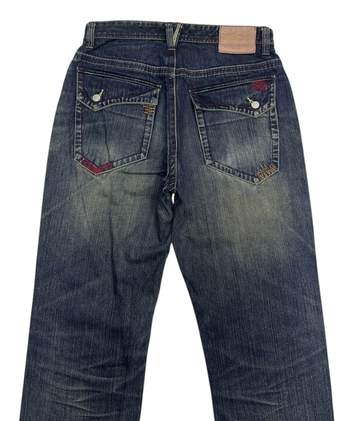 Japanese Brand × Undercover DISTRESSED DENIM RUSTY BAGGY AMORE PURO UNDERCOVER STYE JEAN Size US 32 / EU 48 - 6 Thumbnail