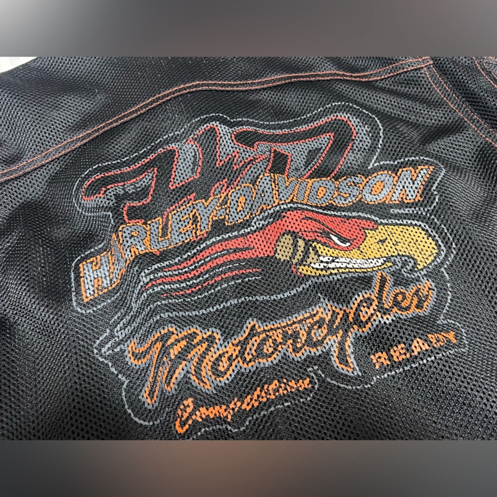 Harley Davidson Harley Davidson Jacket Mesh Riding Y2K Biker Motorcycle XL Size US XL / EU 56 / 4 - 8 Thumbnail