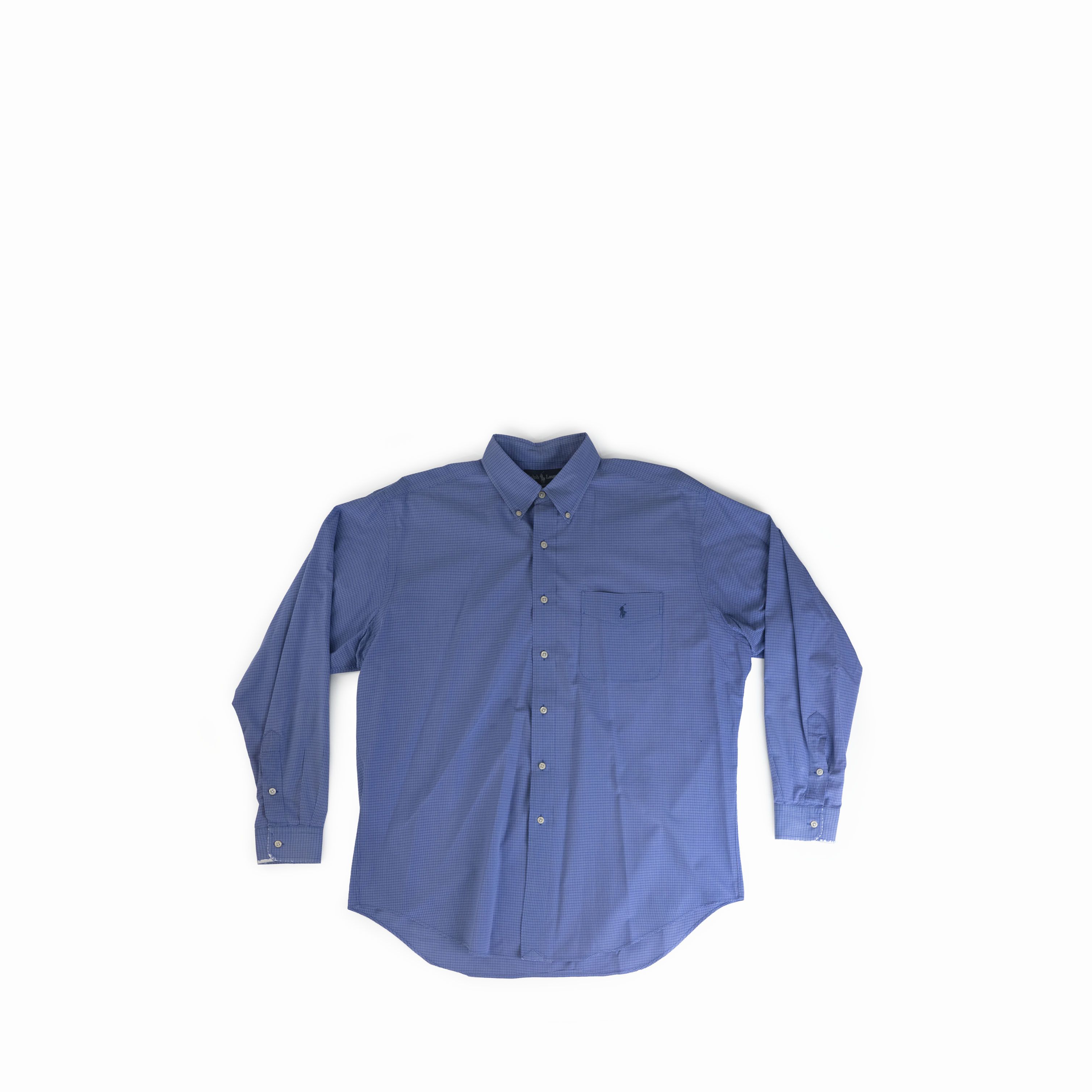 Polo Ralph Lauren Vintage 1990's Polo Ralph Lauren Distressed Button Shirt Size US L / EU 52-54 / 3 - 1 Thumbnail