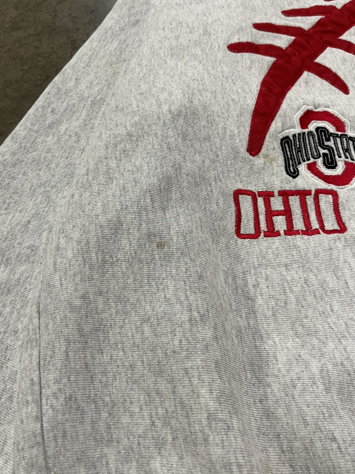 Vintage Vintage Ohio state football embroidered crewneck rare hype Size US XXL / EU 58 / 5 - 5 Thumbnail