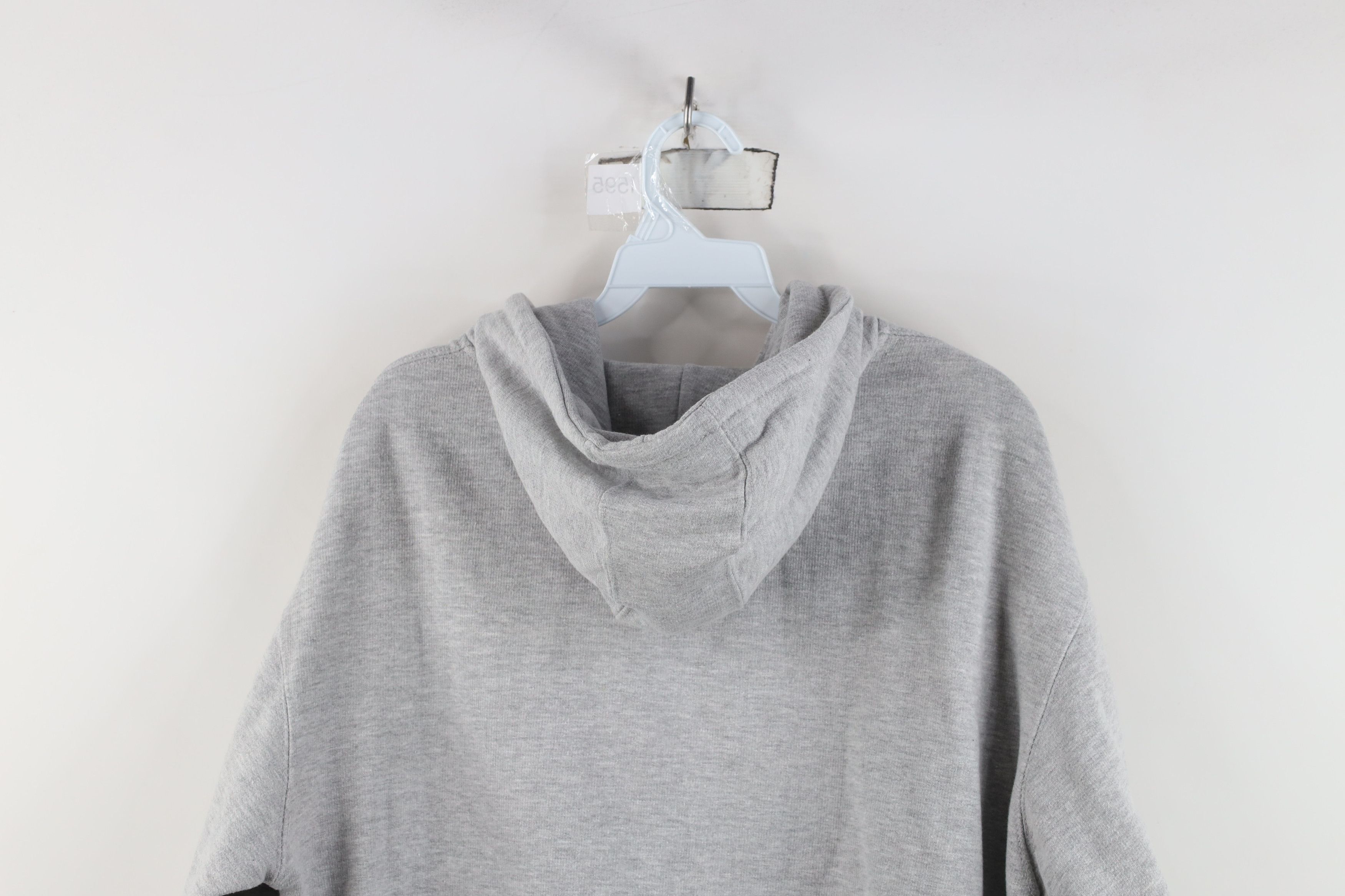 Vintage Vintage Y2K Streetwear Blank Hoodie Sweatshirt Heather Gray Size US M / EU 48-50 / 2 - 9 Thumbnail