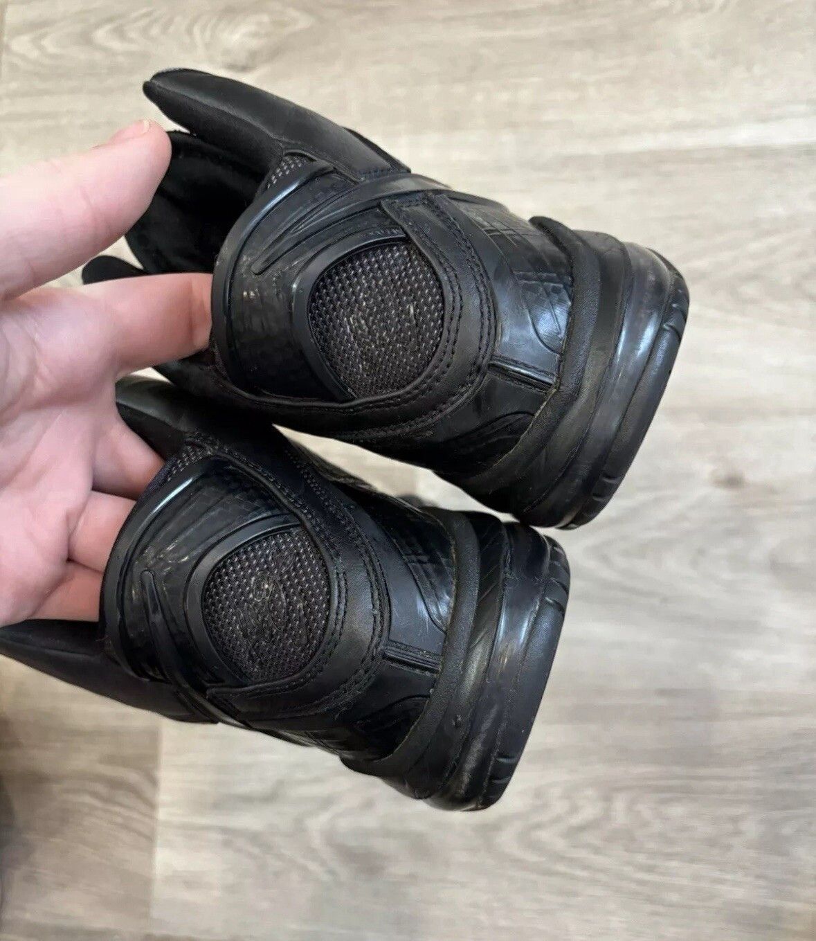 Nike Nike LeBron 8 Blackout Size US 11.5 / EU 44-45 - 4 Thumbnail