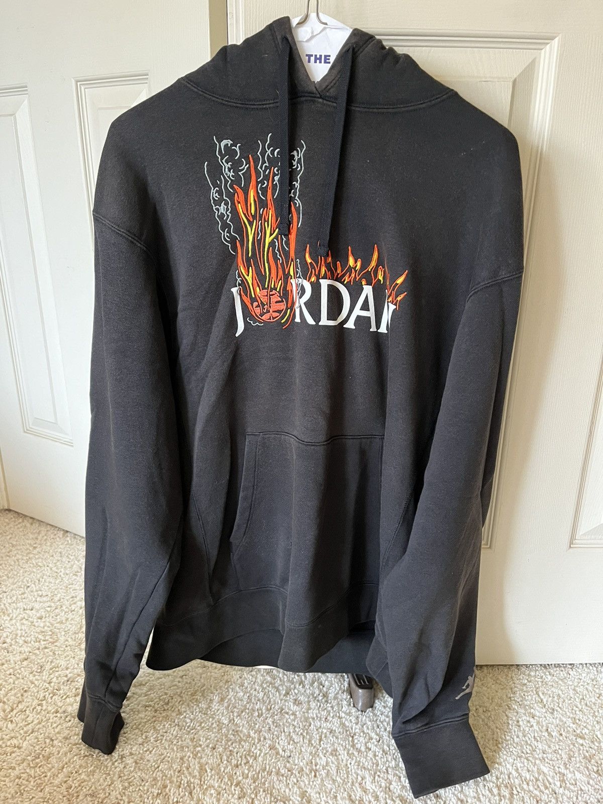 Jordan Brand × Travis Scott Size M Jordan Travis Scott Flames Fleece Hoodie 📦FAST SHIP📦 Size US M / EU 48-50 / 2 - 7 Thumbnail