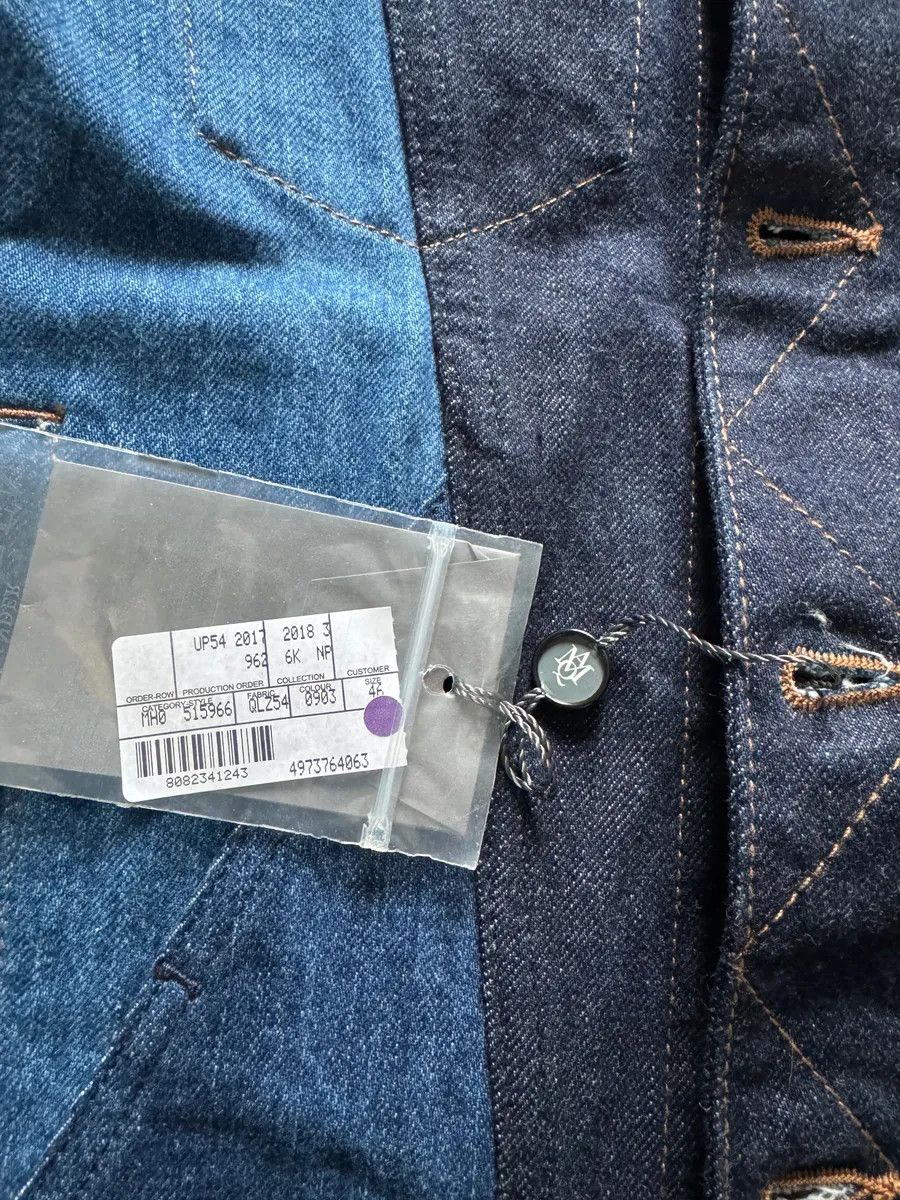 Alexander McQueen AW2017 Alexander McQueen Blue Juxtaposition Denim Jacket Size US S / EU 44-46 / 1 - 8 Thumbnail