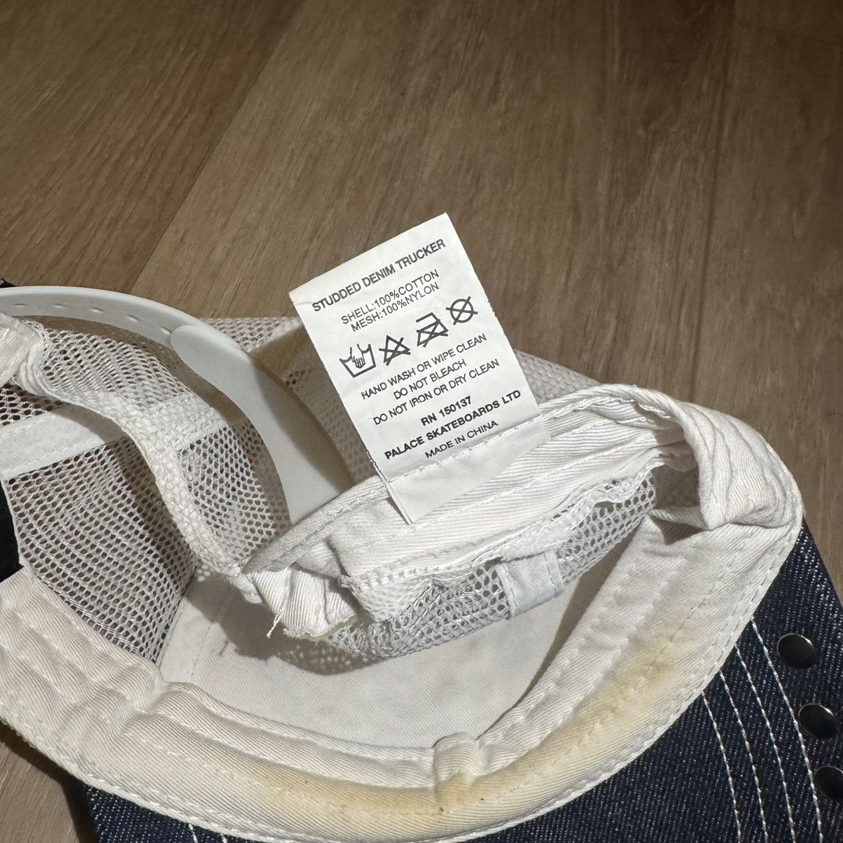 Palace studded denim hat