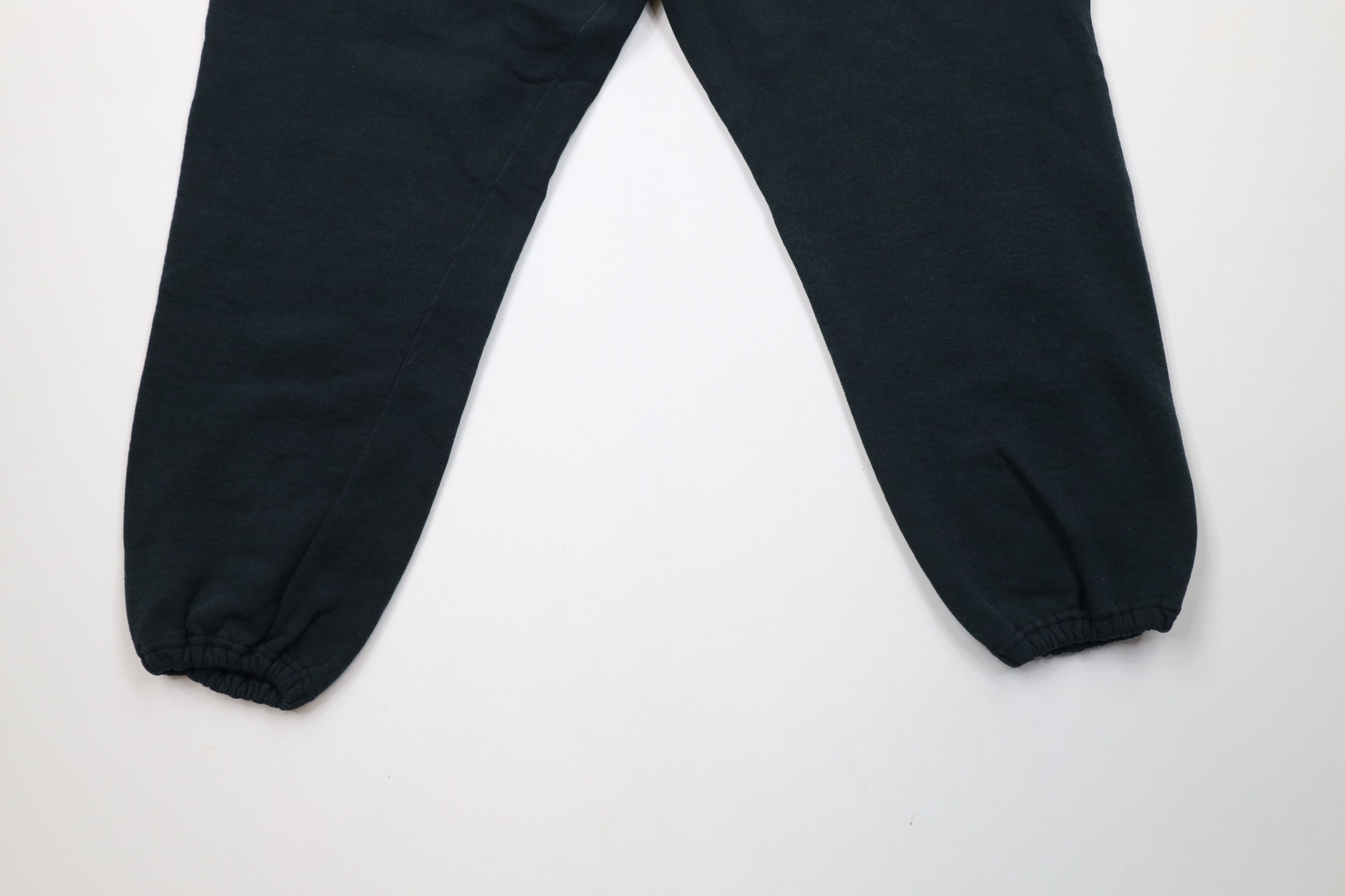 Vintage Vintage 90s Streetwear Heavy Sweatpants Joggers Black USA Size US 42 / EU 58 - 12 Thumbnail